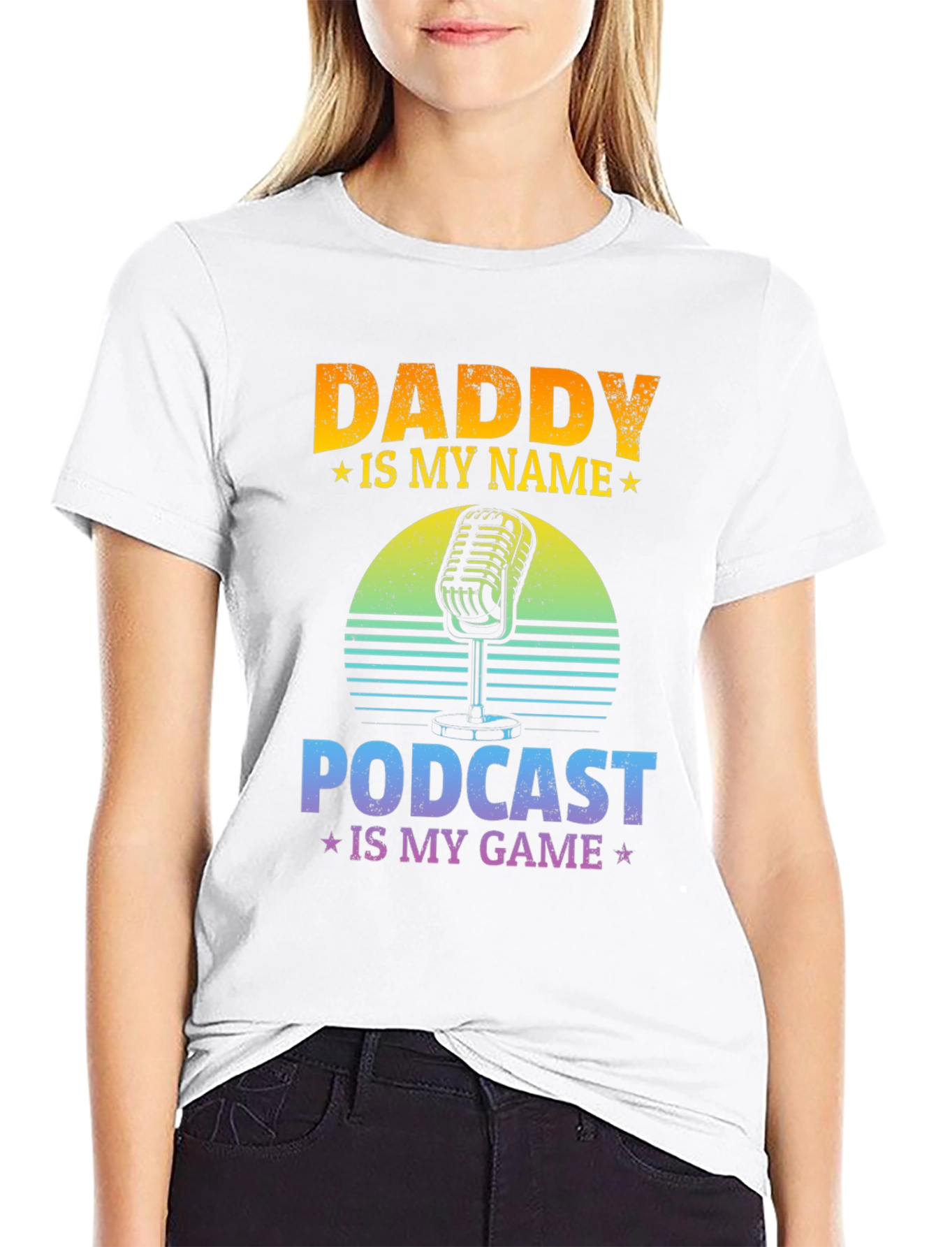 Daddy Is My Name Podcast T-Shirt