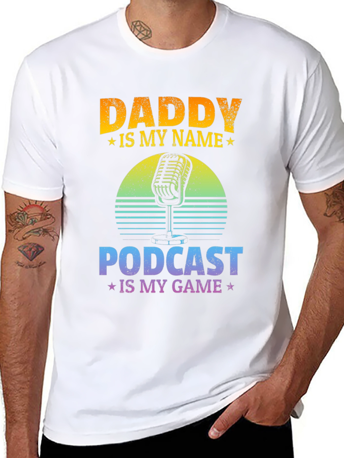 Daddy Is My Name Podcast T-Shirt
