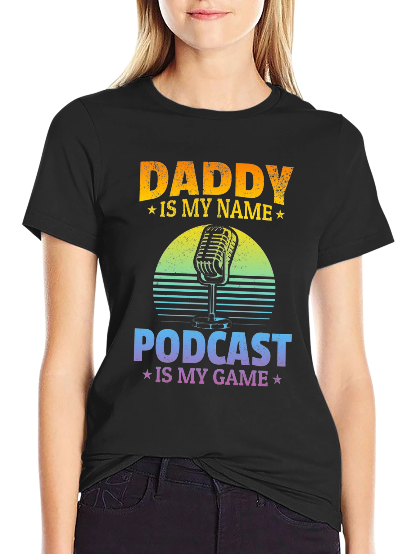 Daddy Is My Name Podcast T-Shirt