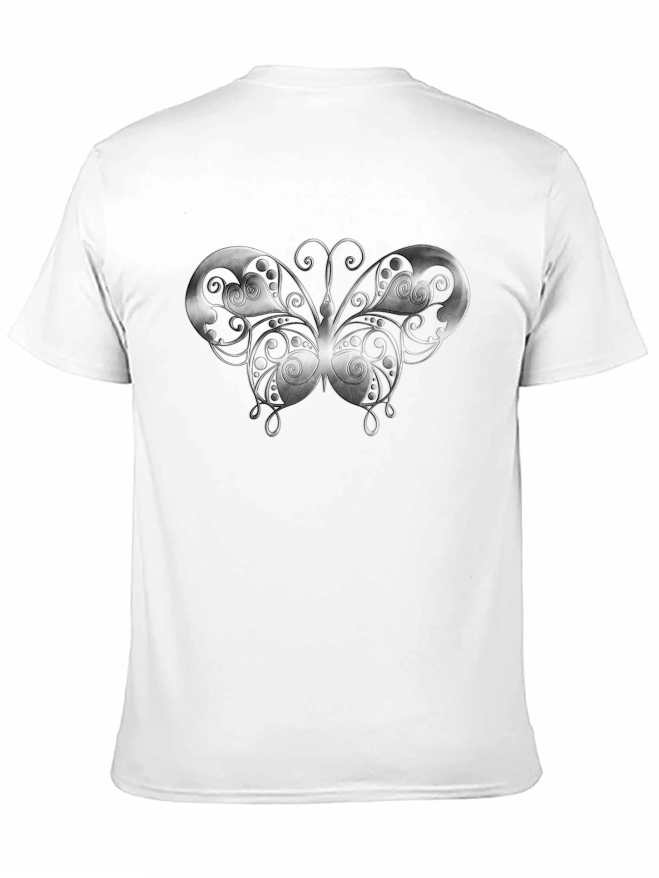 Butterfly Graphic Black T-Shirt