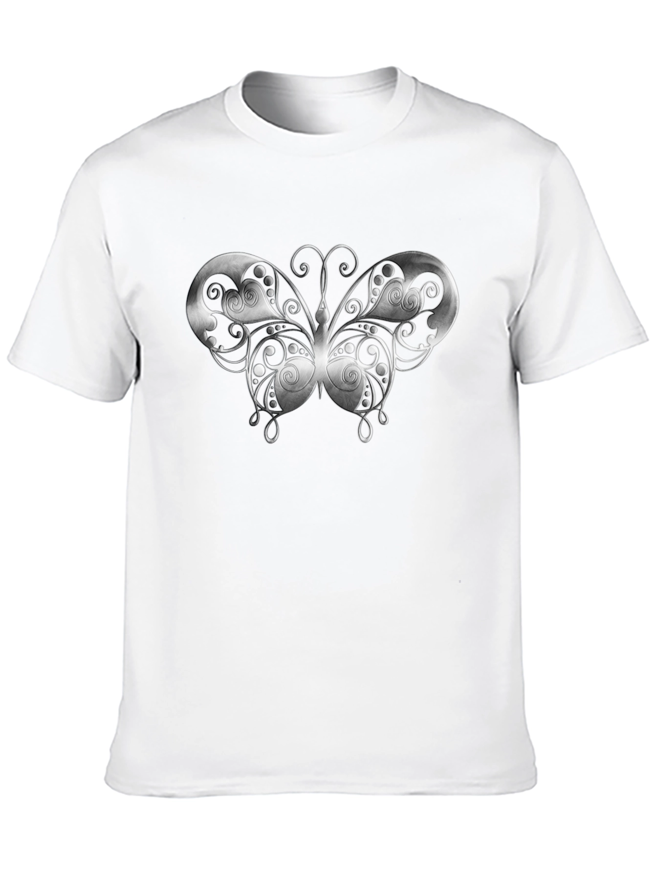 Butterfly Graphic Black T-Shirt