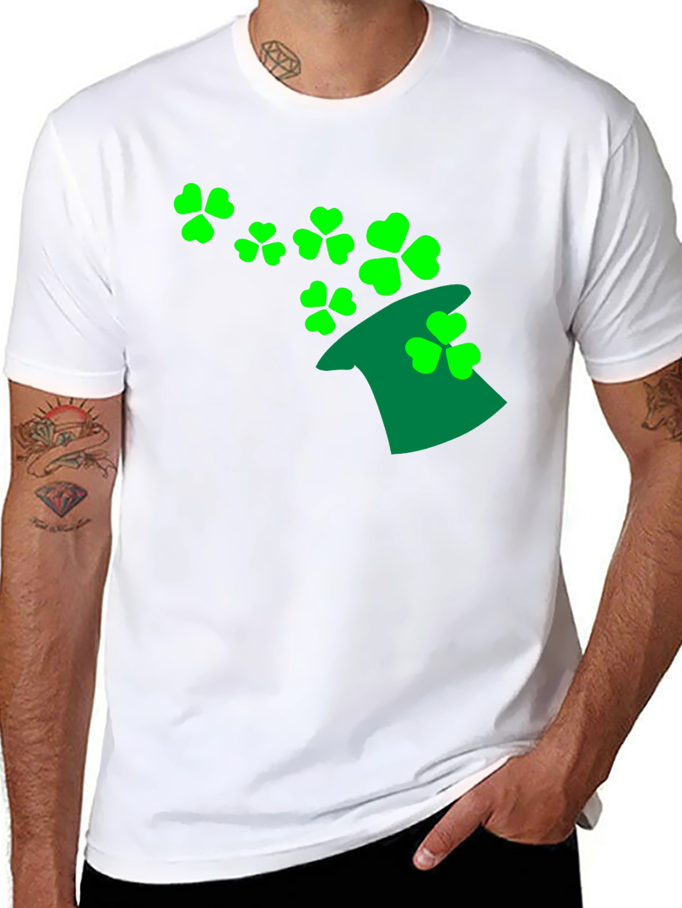 Shamrock Hat T-Shirt