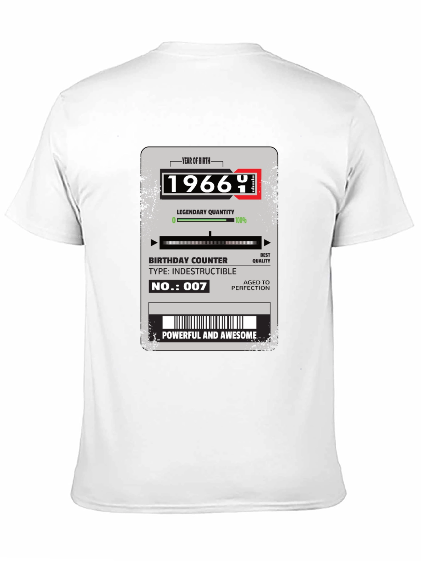 1966 Birthday Year T-Shirt