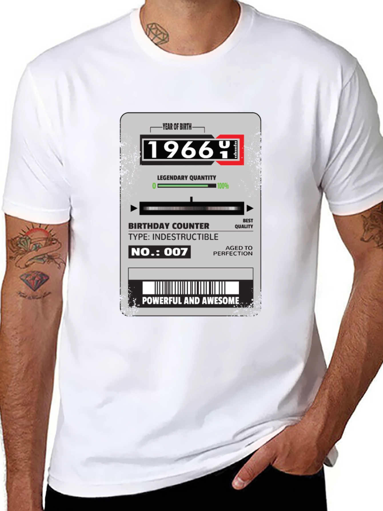 1966 Birthday Year T-Shirt
