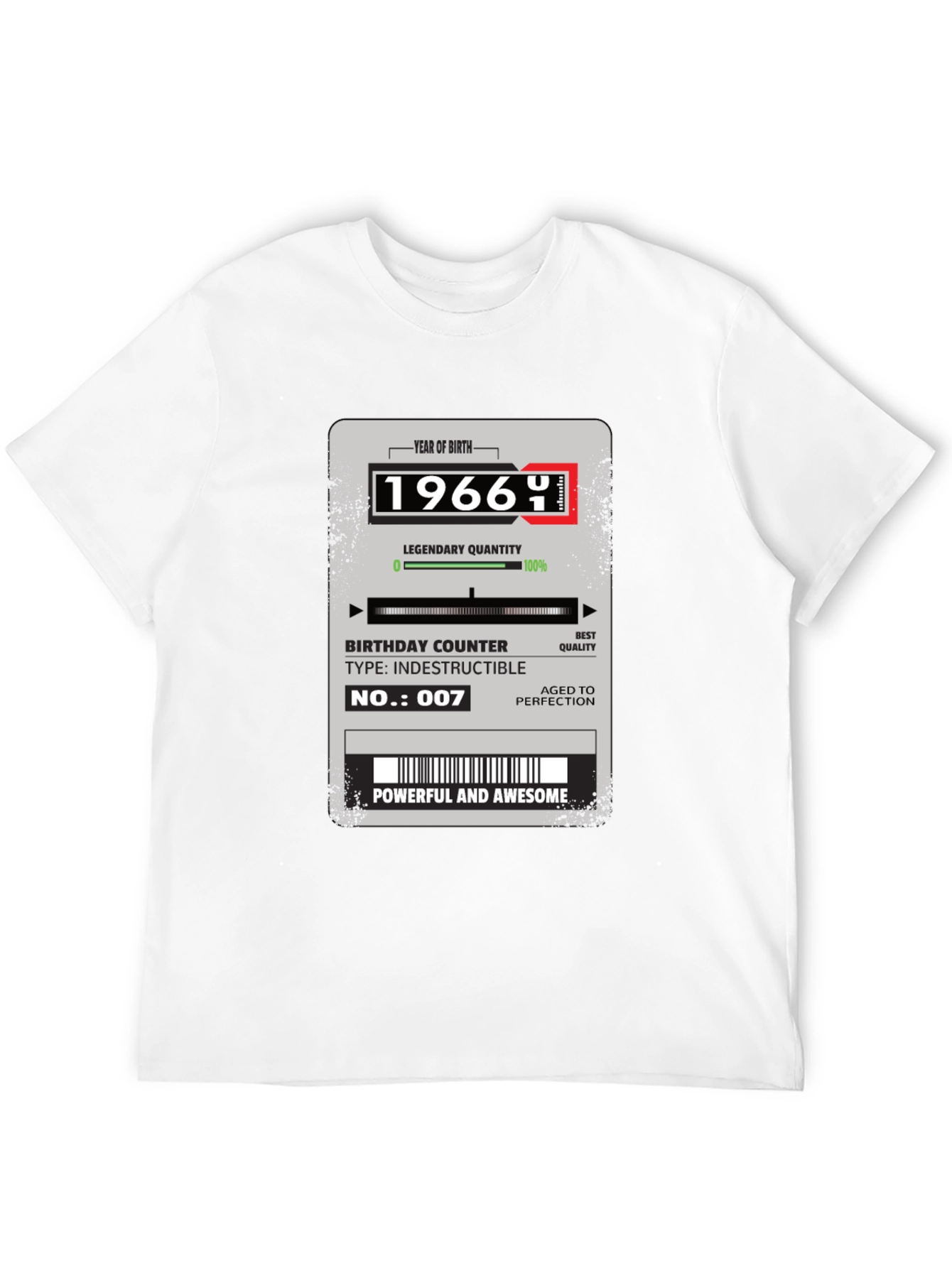 1966 Birthday Year T-Shirt