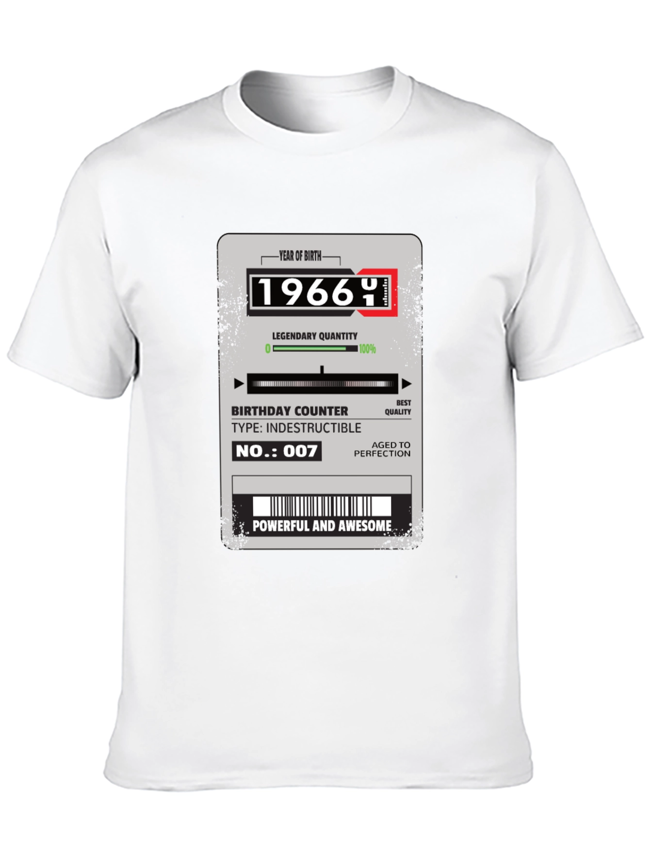 1966 Birthday Year T-Shirt