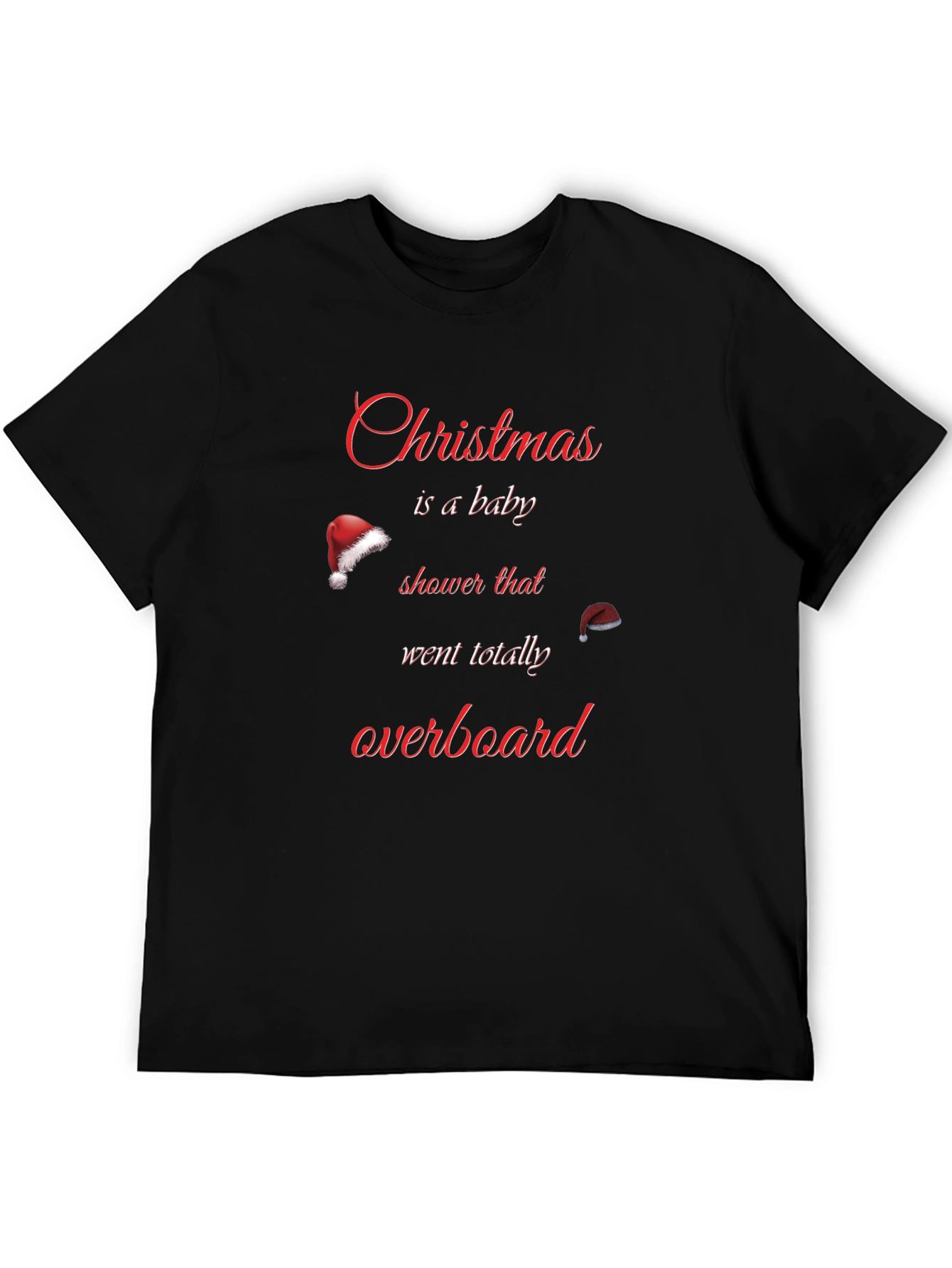 Funny Christmas Baby Shower T-Shirt