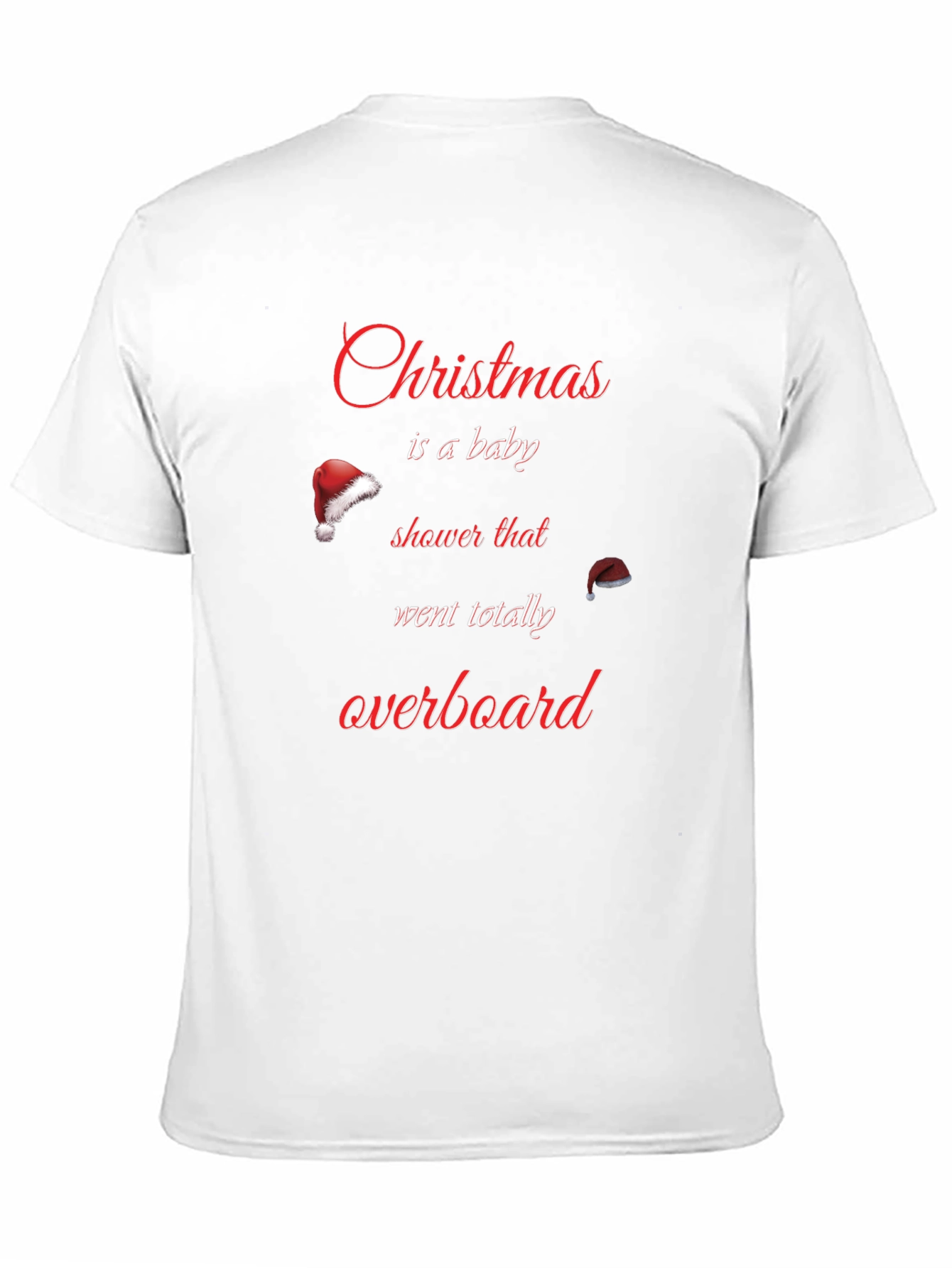 Funny Christmas Baby Shower T-Shirt