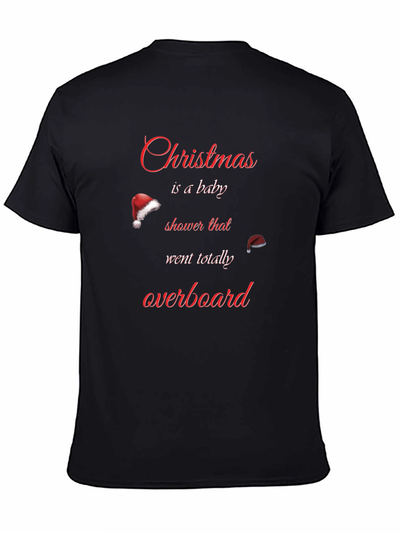 Funny Christmas Baby Shower T-Shirt