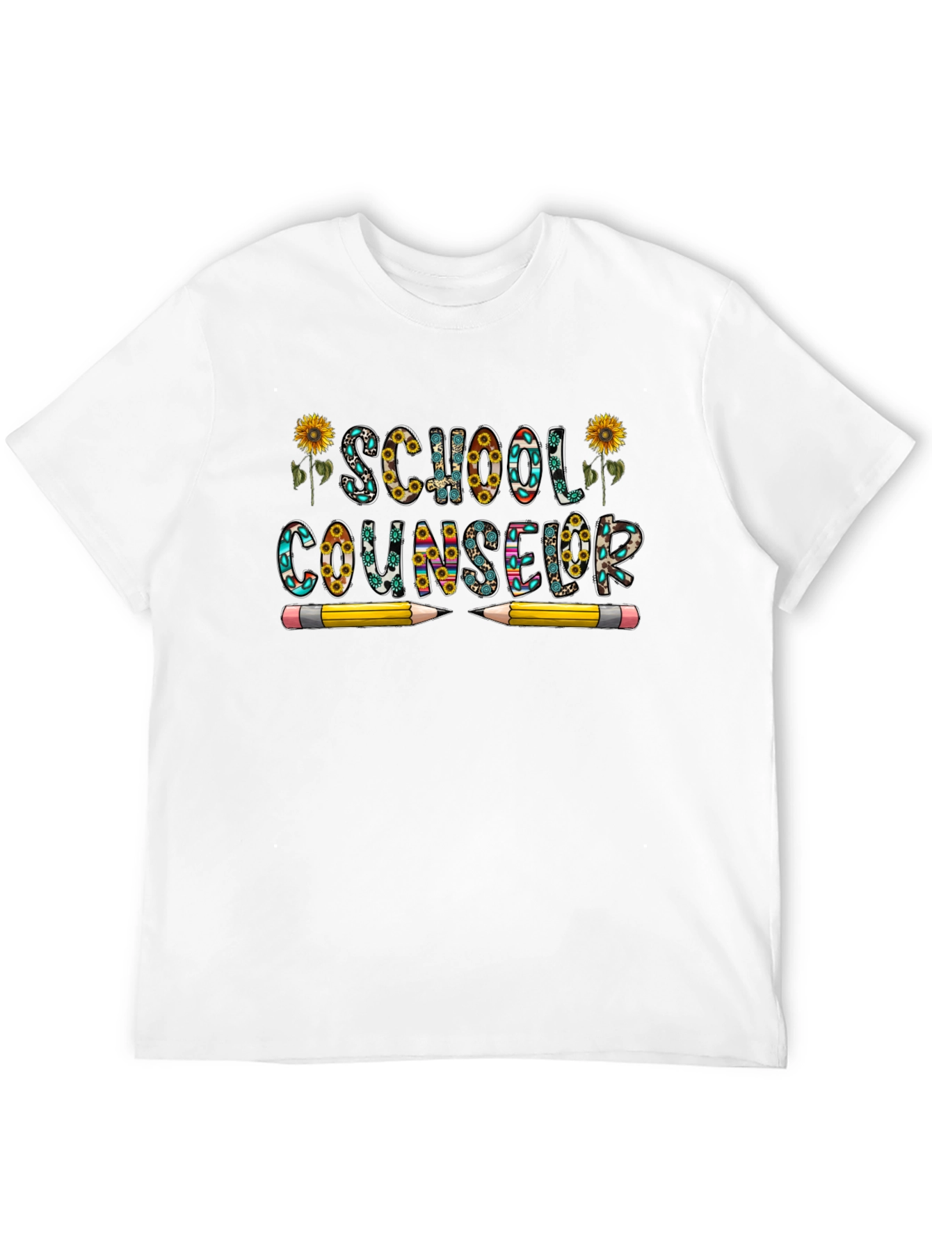 School Counselor Sunflower T-Shirt