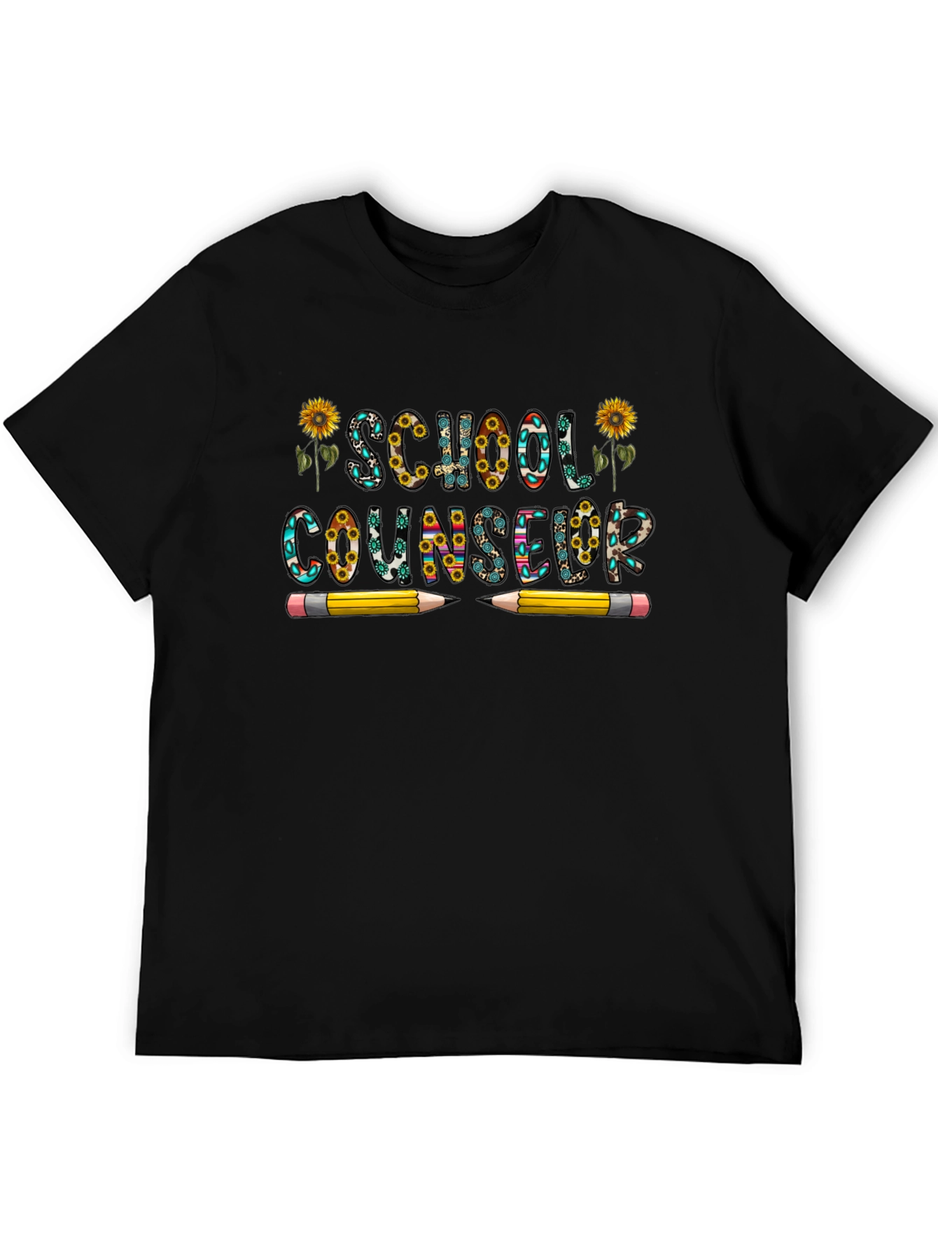 School Counselor Sunflower T-Shirt