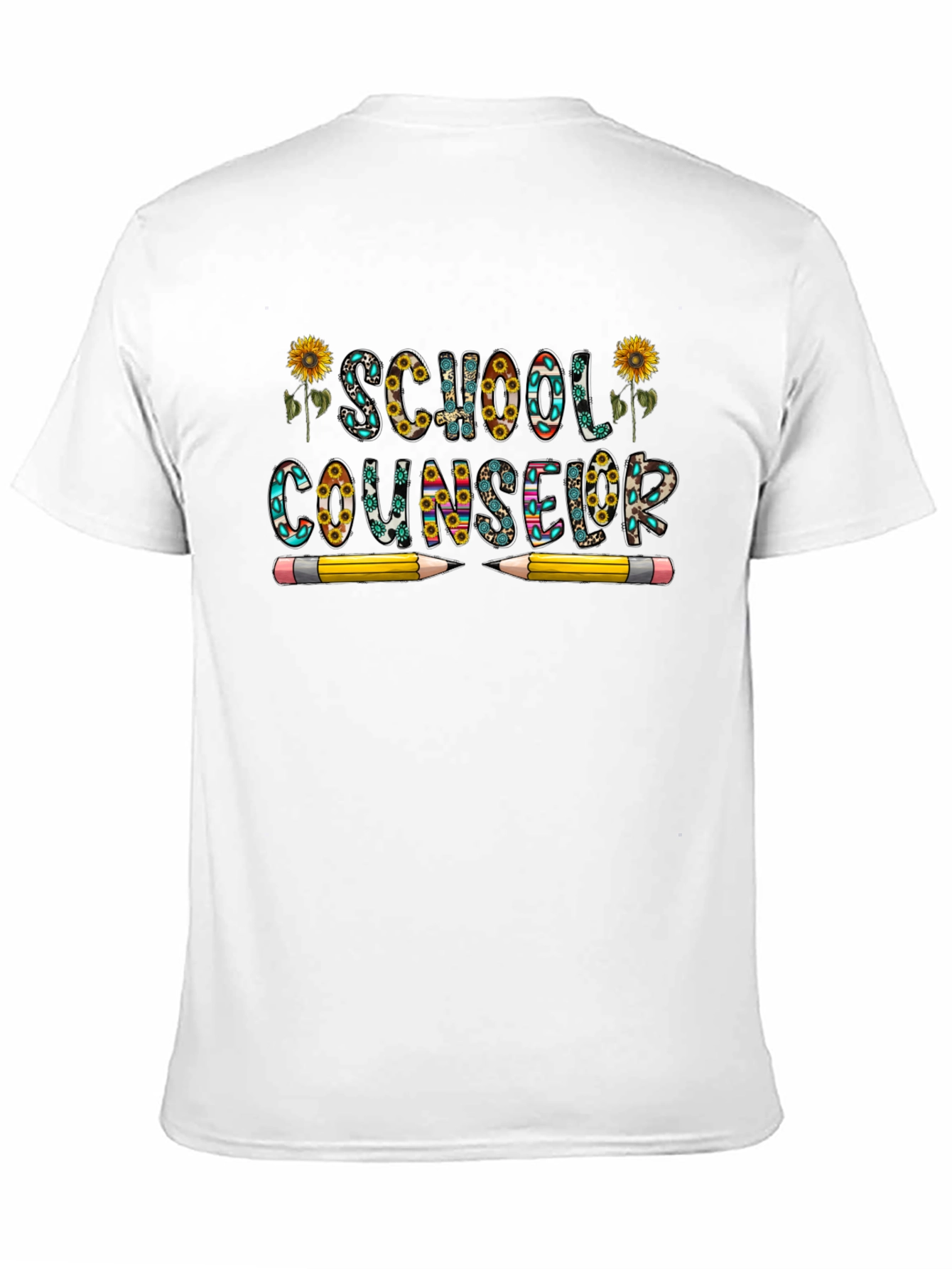 School Counselor Sunflower T-Shirt