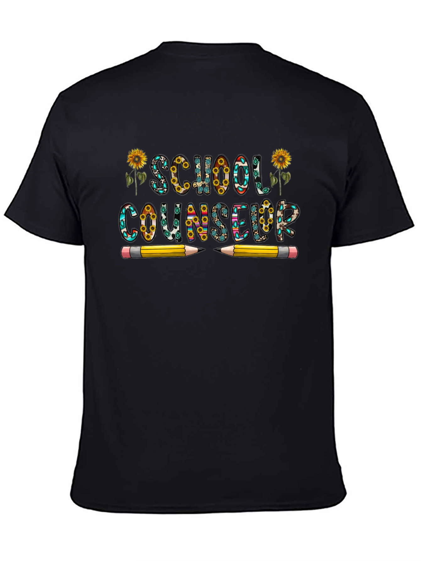 School Counselor Sunflower T-Shirt