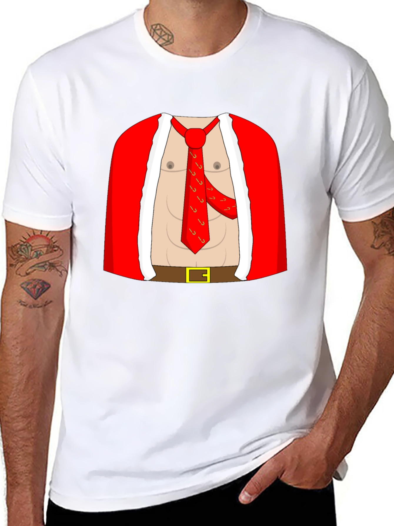 Funny Santa Suit T-Shirt
