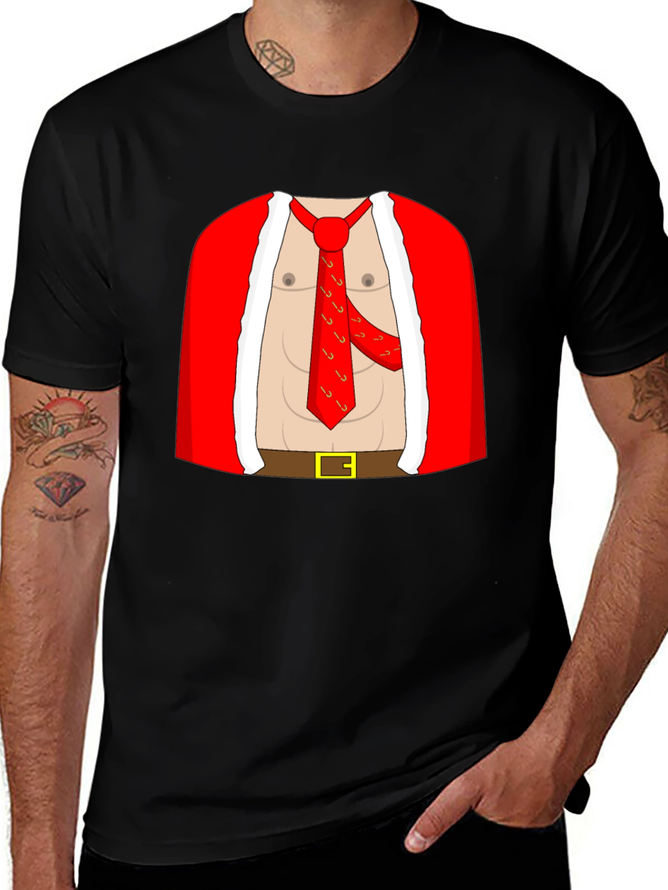 Funny Santa Suit T-Shirt