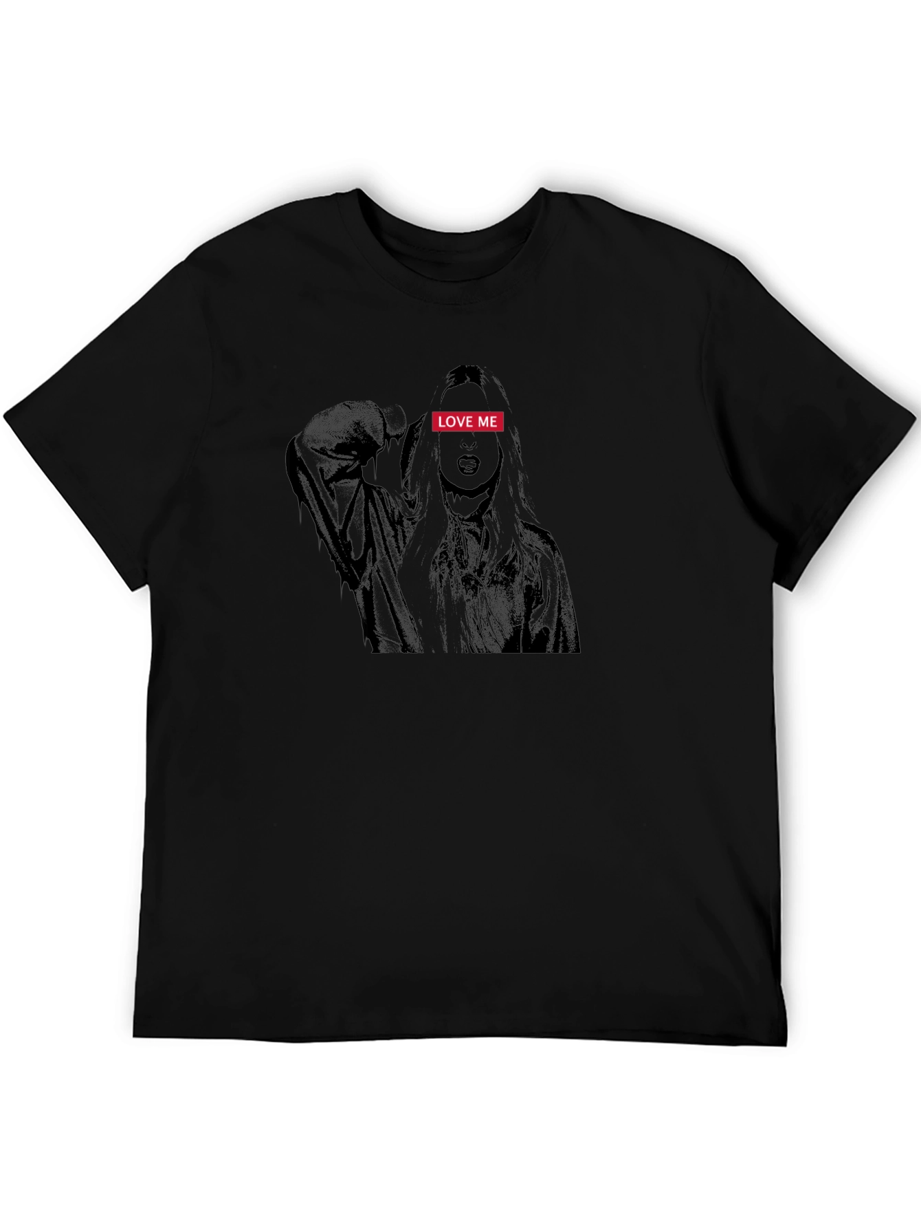 Love Me Graphic Print T-Shirt