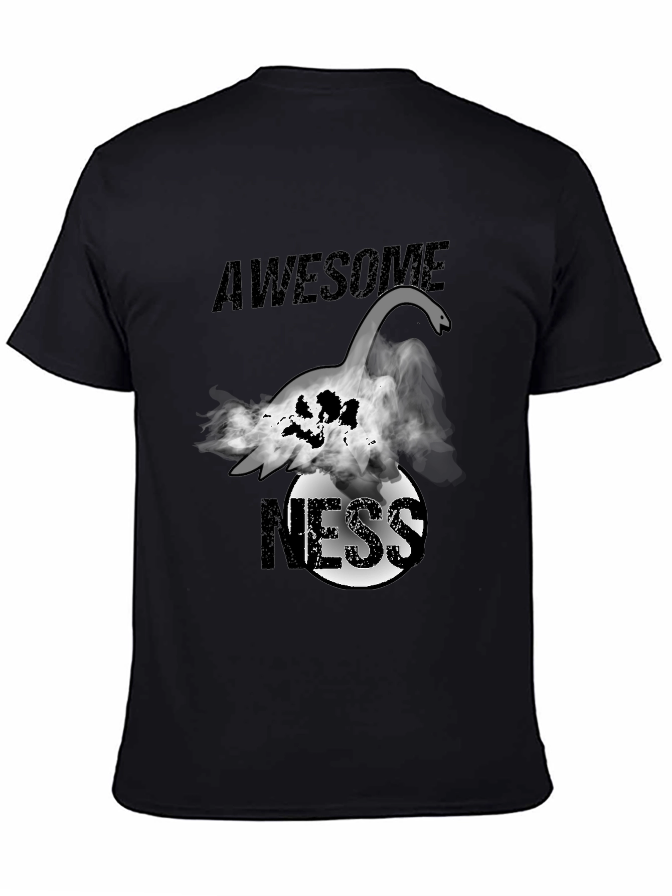 Awesome Ness Monster Graphic Tee