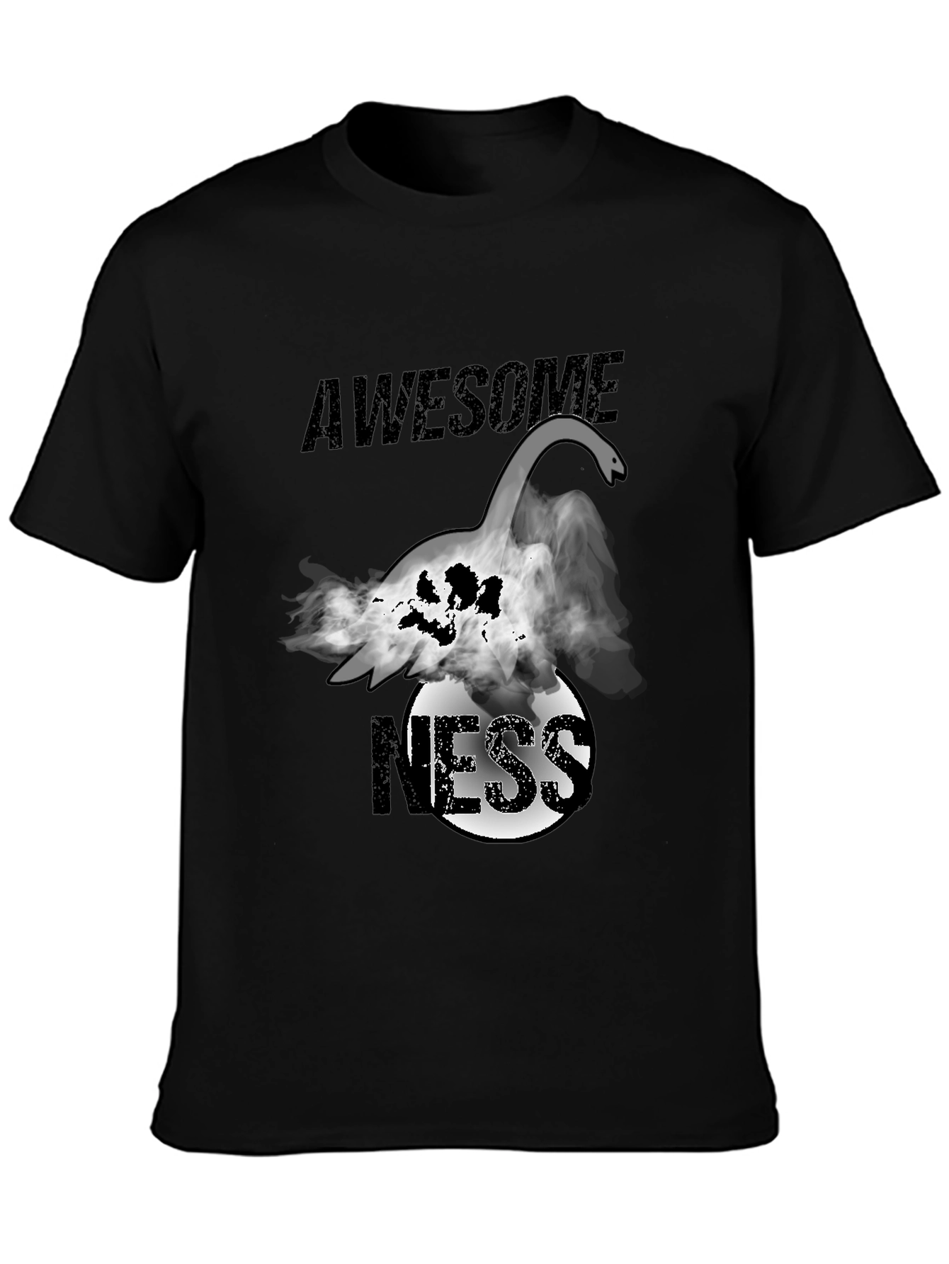 Awesome Ness Monster Graphic Tee