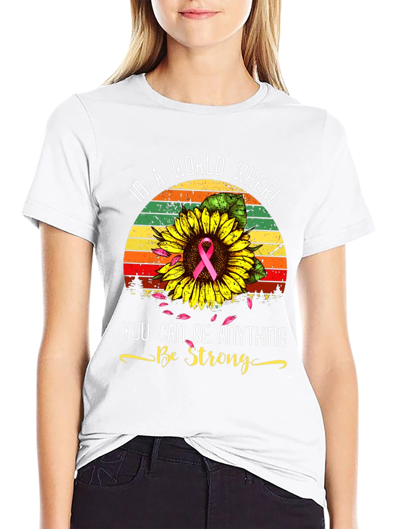 In A World Be Strong T-Shirt