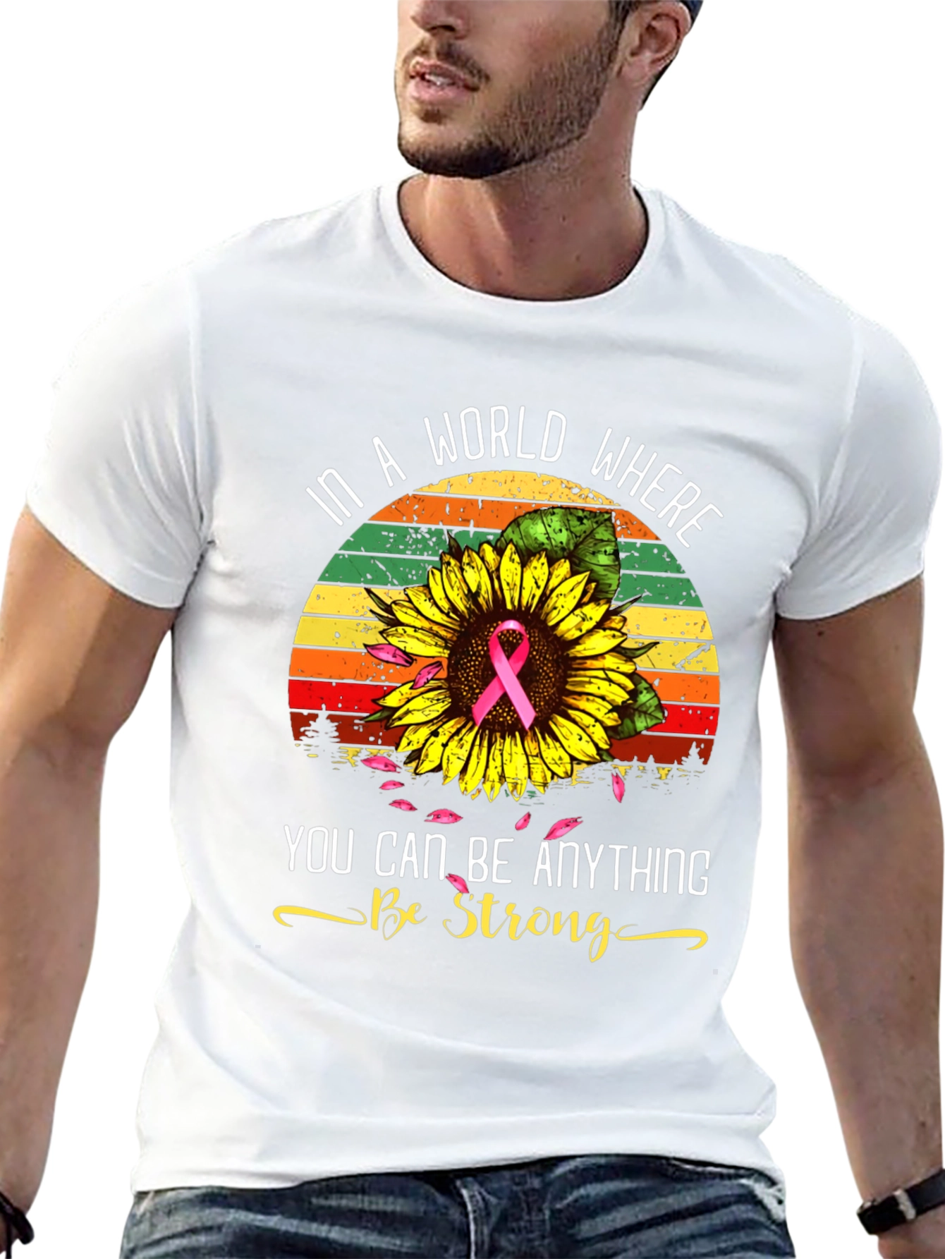 In A World Be Strong T-Shirt