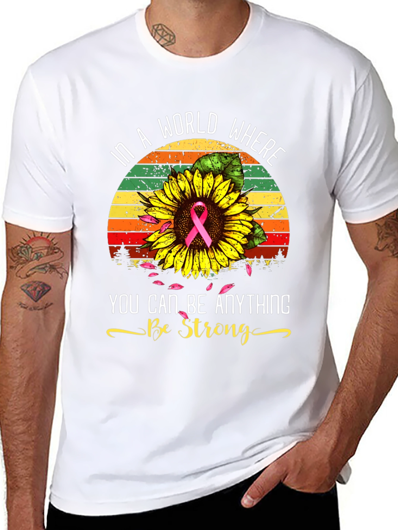In A World Be Strong T-Shirt