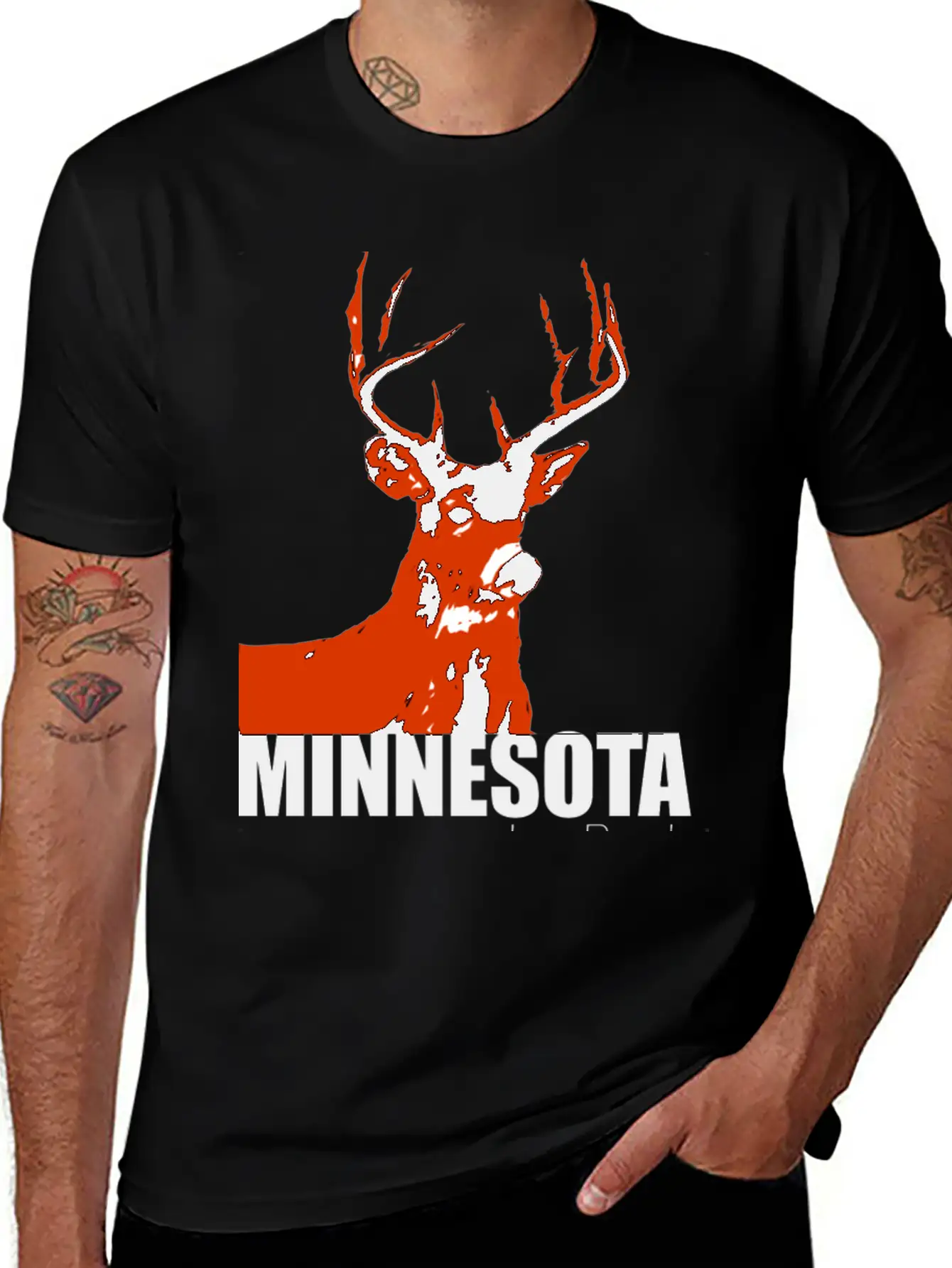 Ice Buck Red Timeless Short Sleeve Tee – Comfy And Minimalist Design