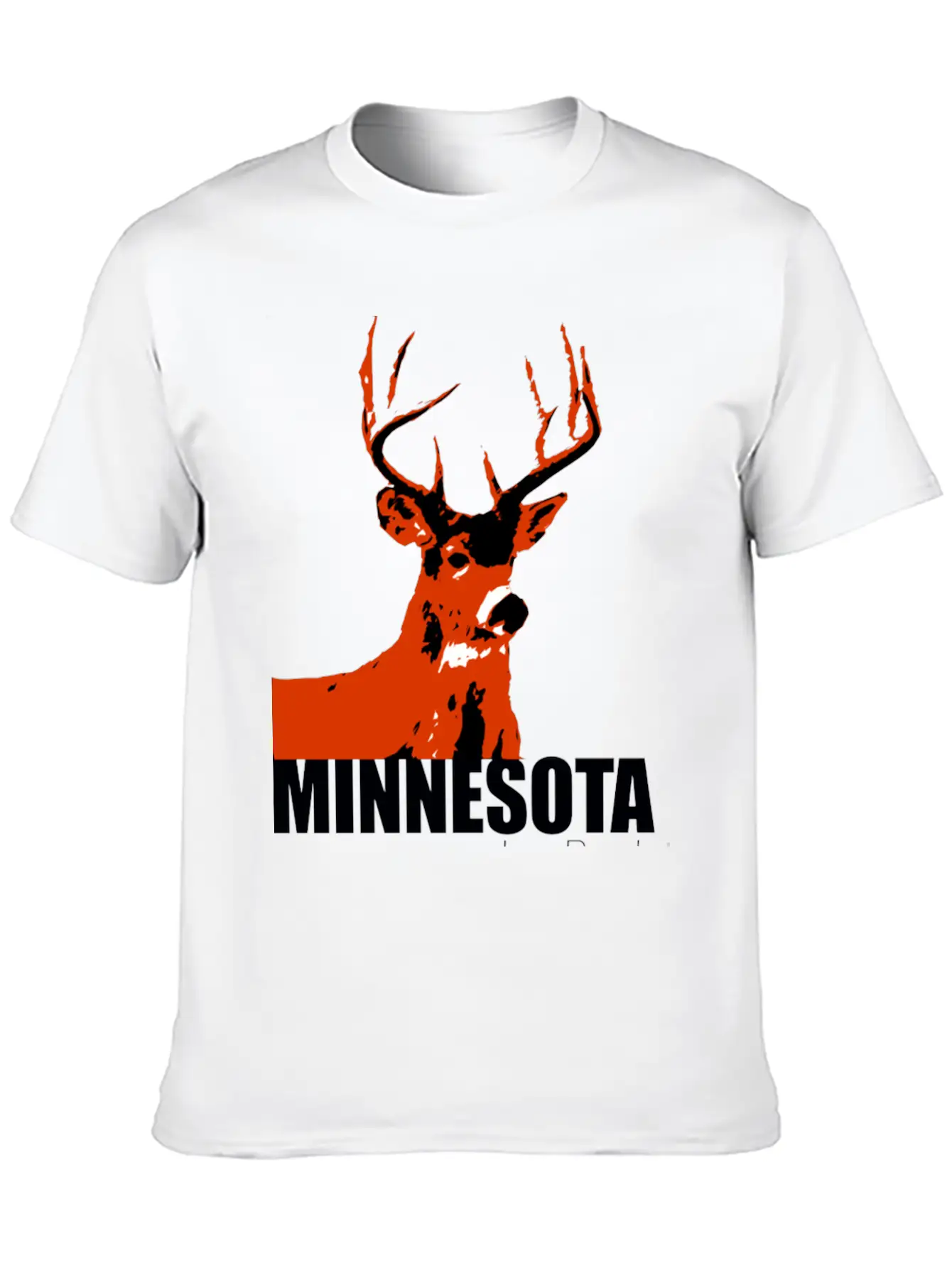Ice Buck Red Timeless Short Sleeve Tee – Comfy And Minimalist Design