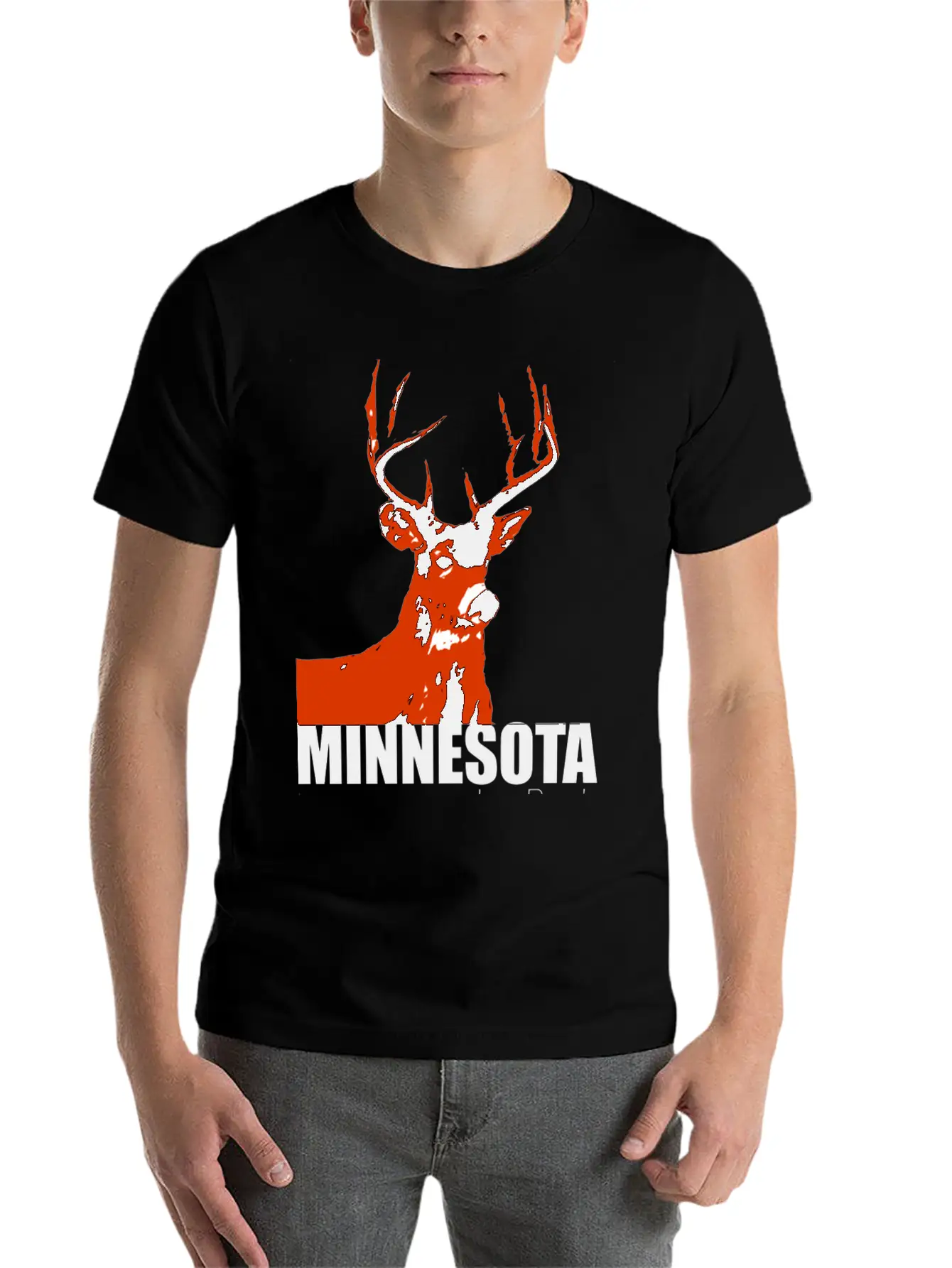 Ice Buck Red Timeless Short Sleeve Tee – Comfy And Minimalist Design