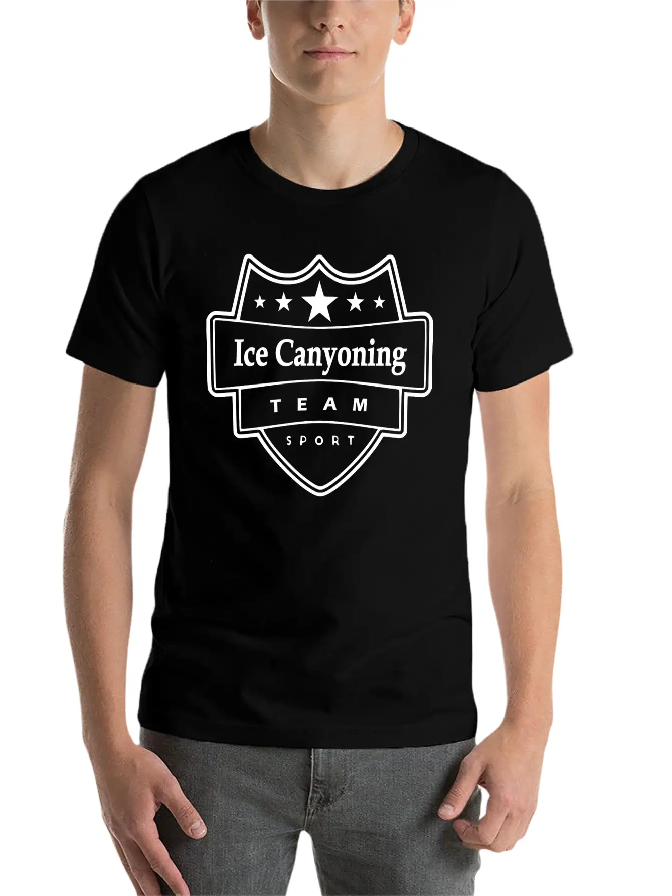 Ice Canyoning Timeless Short Sleeve Tee – Comfy And Minimalist Design