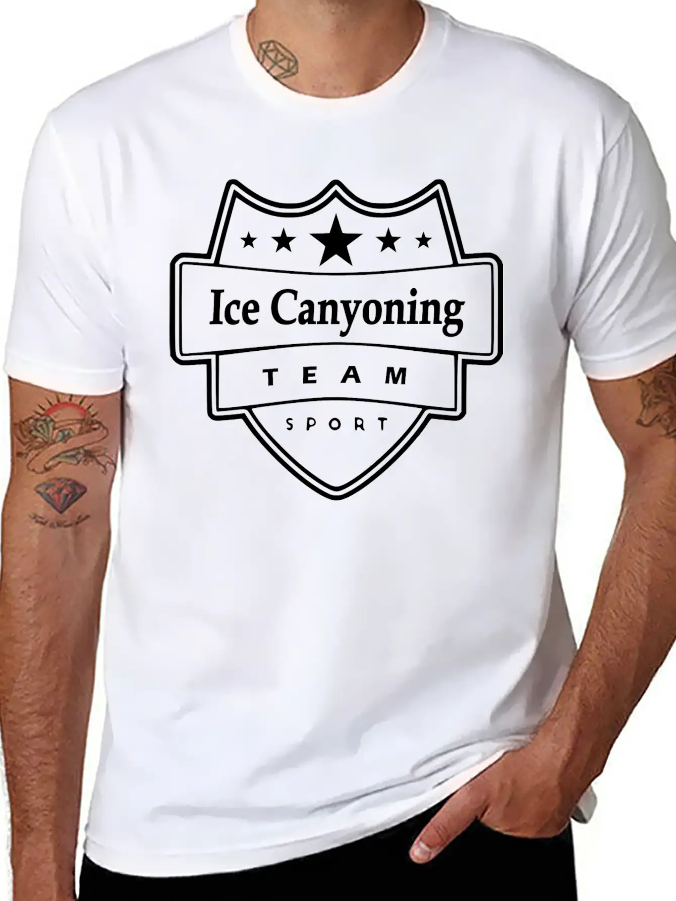 Ice Canyoning Timeless Short Sleeve Tee – Comfy And Minimalist Design