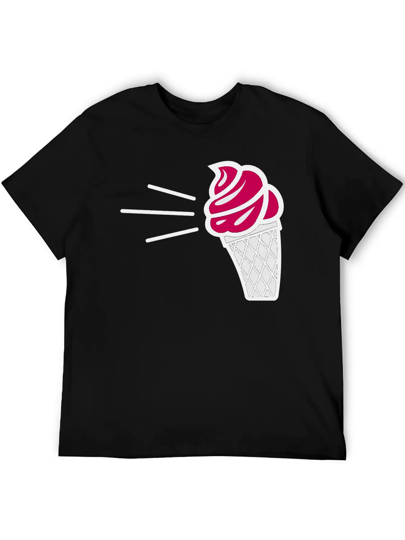 Ice Cream Essential Unisex Summer Tee – Soft Cotton Casual Fit