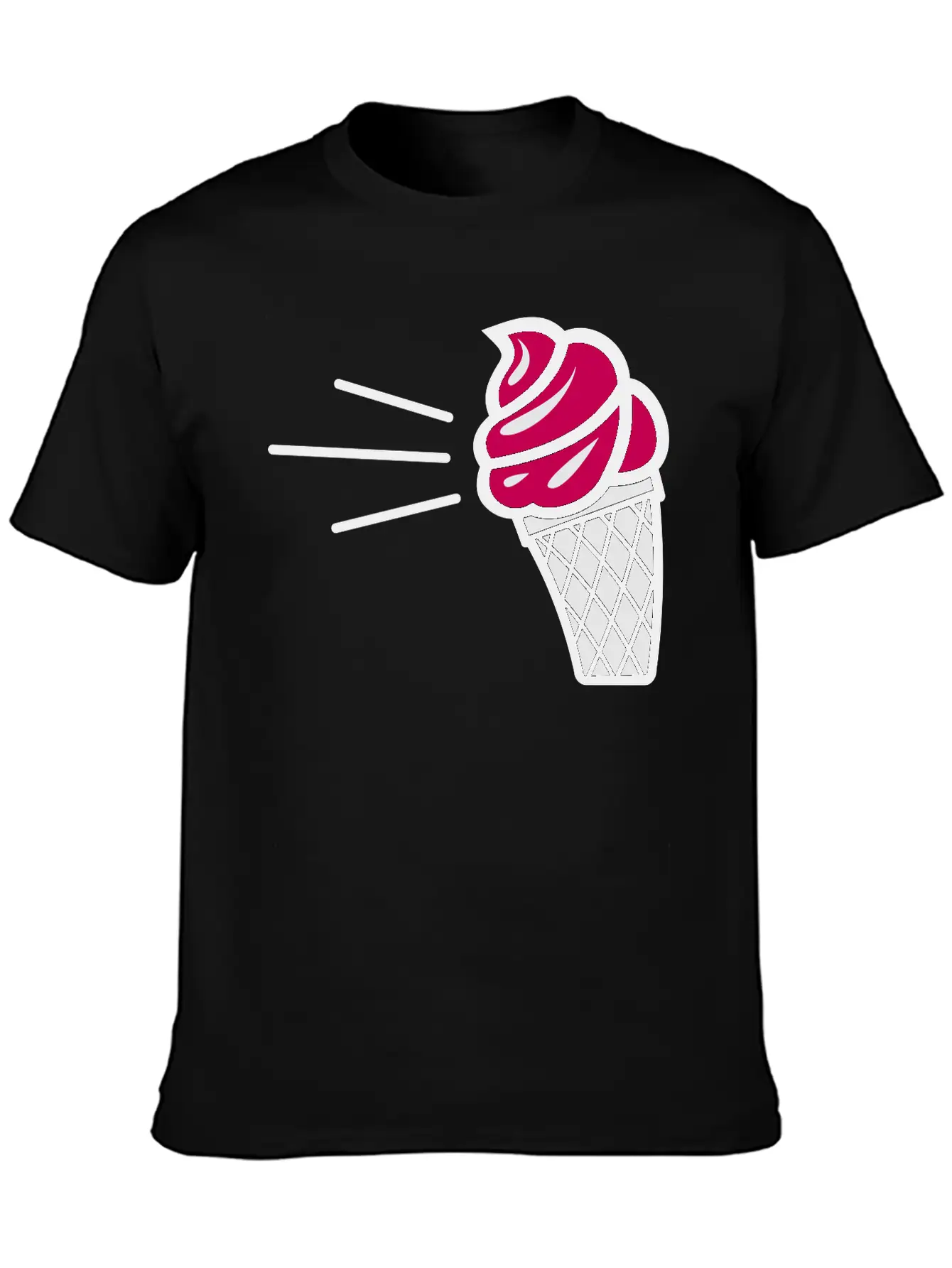Ice Cream Essential Unisex Summer Tee – Soft Cotton Casual Fit
