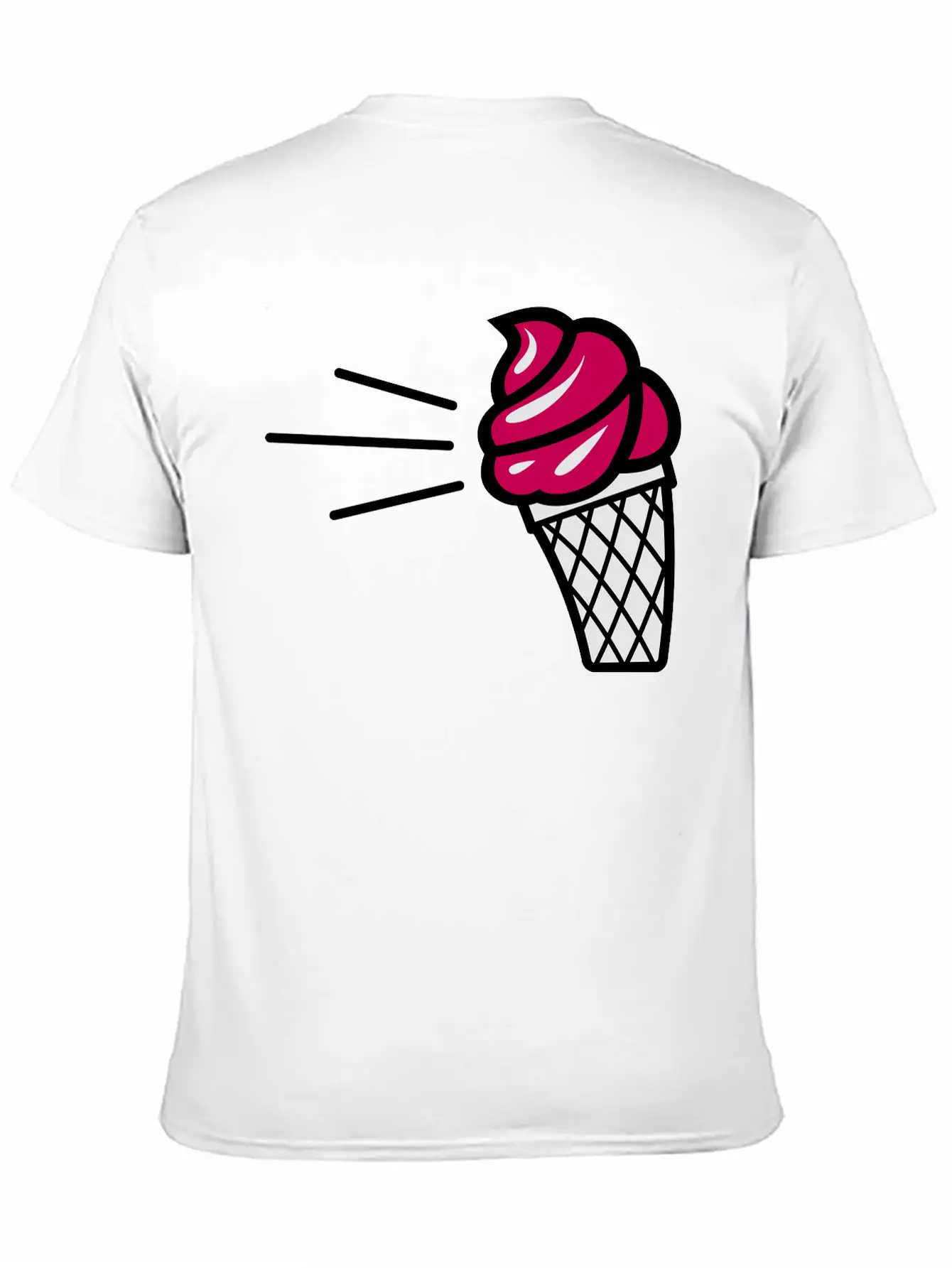 Ice Cream Essential Unisex Summer Tee – Soft Cotton Casual Fit