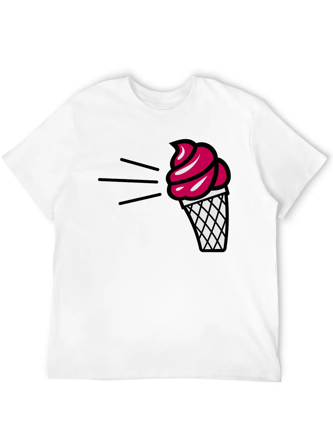 Ice Cream Essential Unisex Summer Tee – Soft Cotton Casual Fit