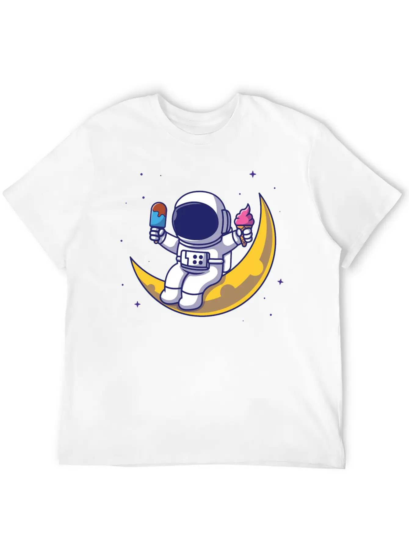 Ice Cream In My Veins Unisex Short Sleeve Soft Cotton T-Shirt – Casual Everyday Wear
