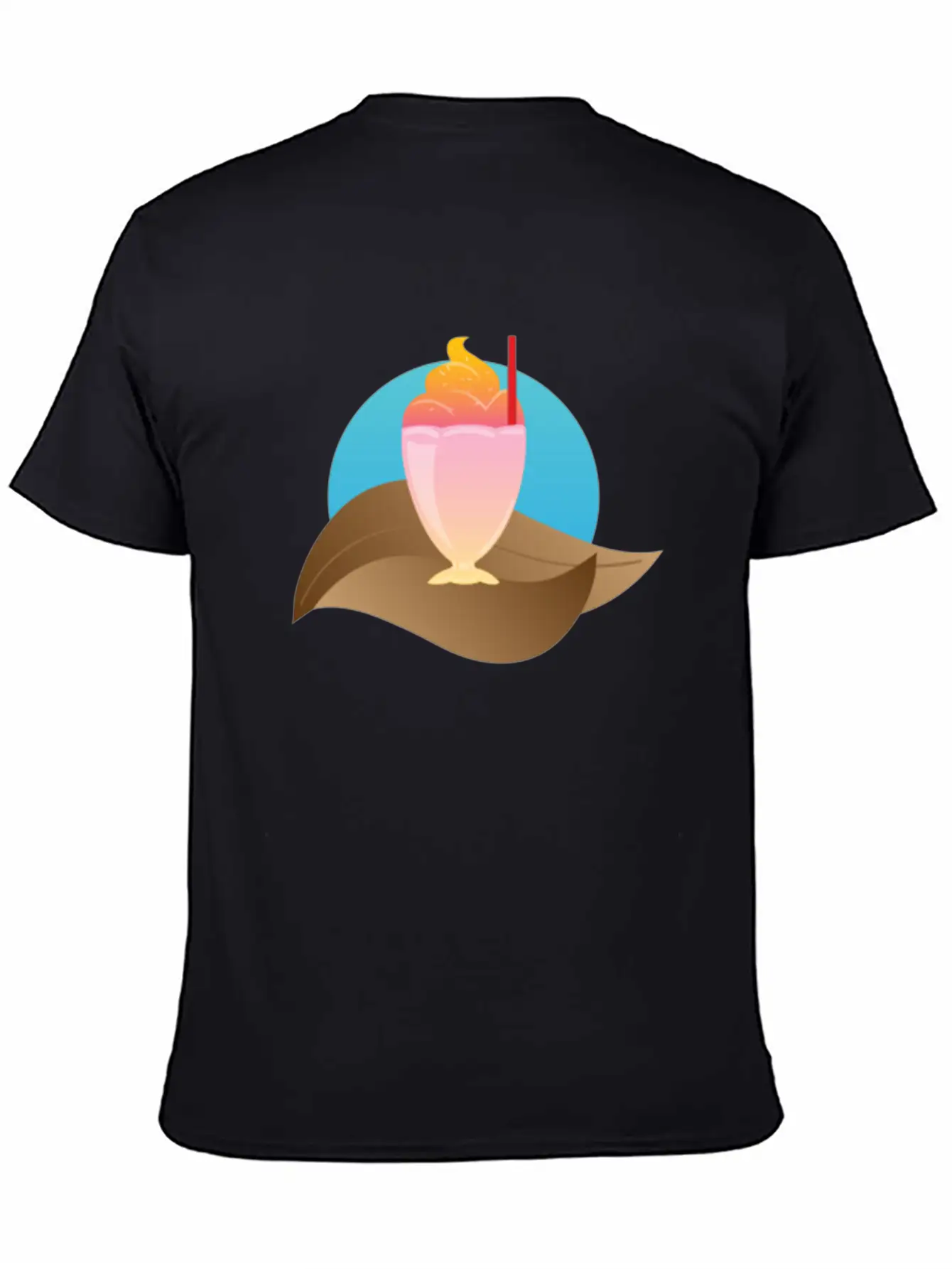Ice Cream Season Unisex Short Sleeve Soft Cotton T-Shirt – Casual Everyday Wear
