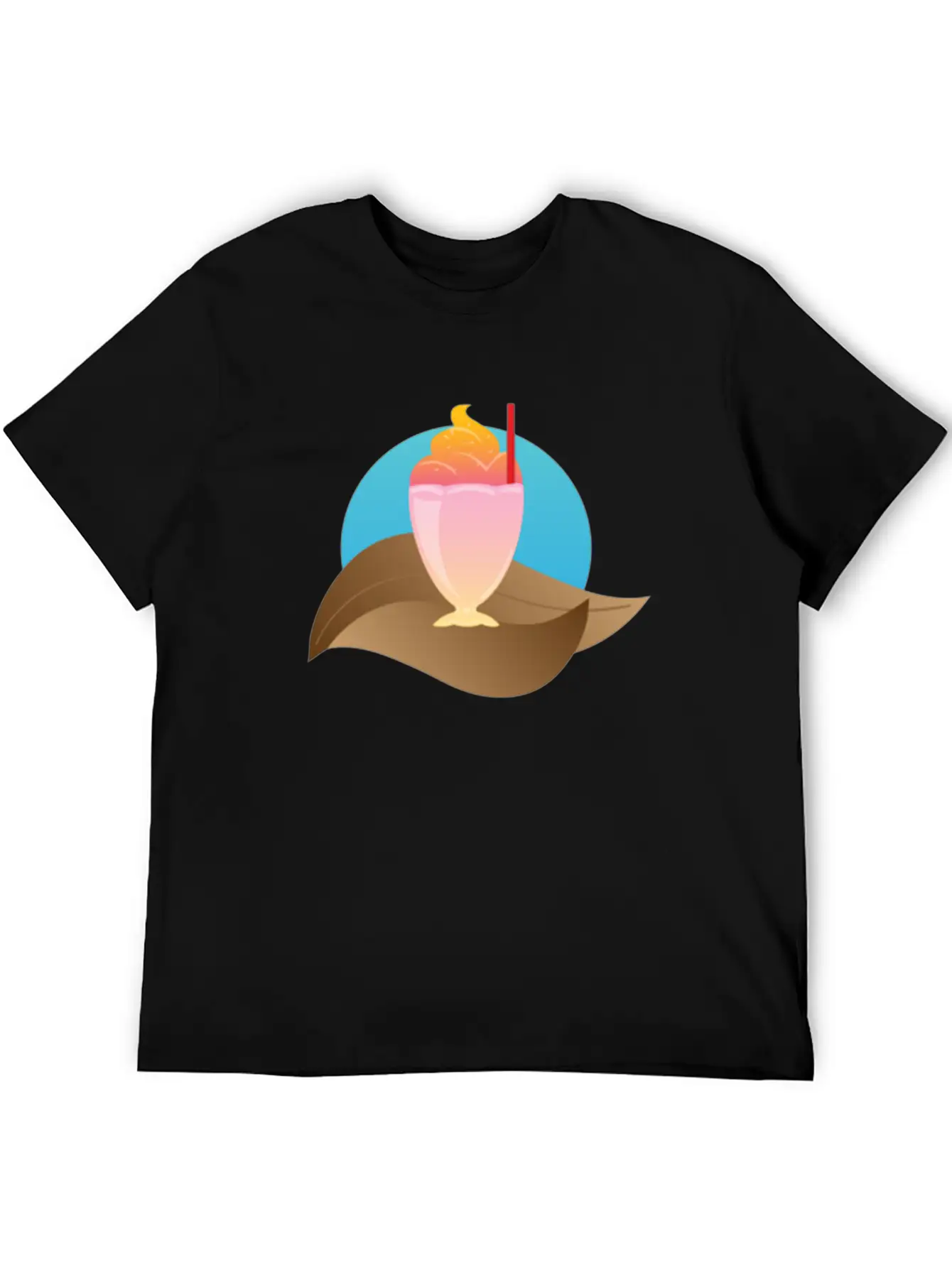 Ice Cream Season Unisex Short Sleeve Soft Cotton T-Shirt – Casual Everyday Wear