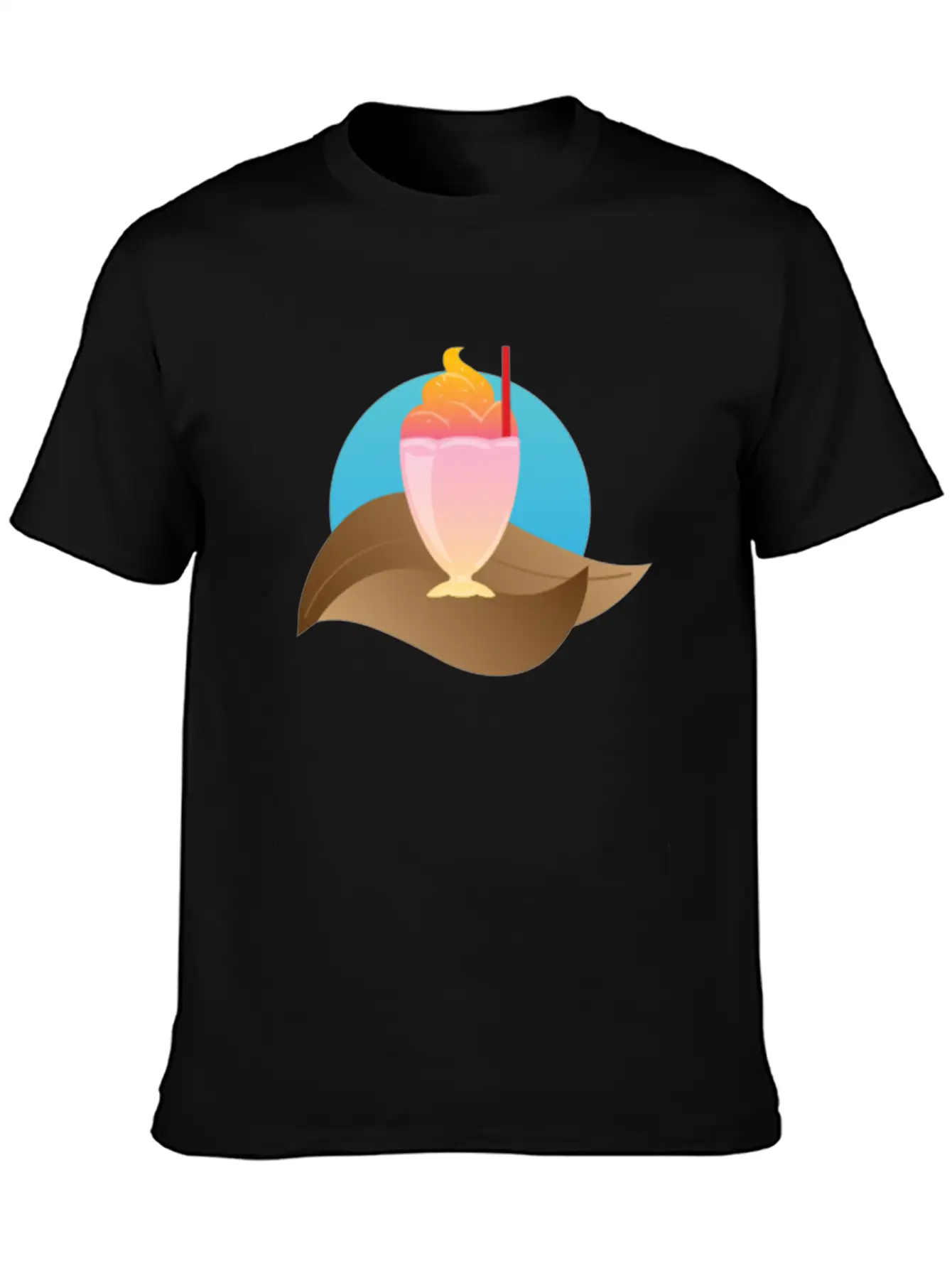 Ice Cream Season Unisex Short Sleeve Soft Cotton T-Shirt – Casual Everyday Wear