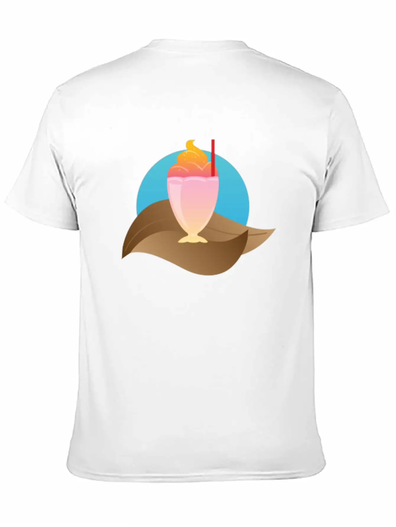 Ice Cream Season Unisex Short Sleeve Soft Cotton T-Shirt – Casual Everyday Wear