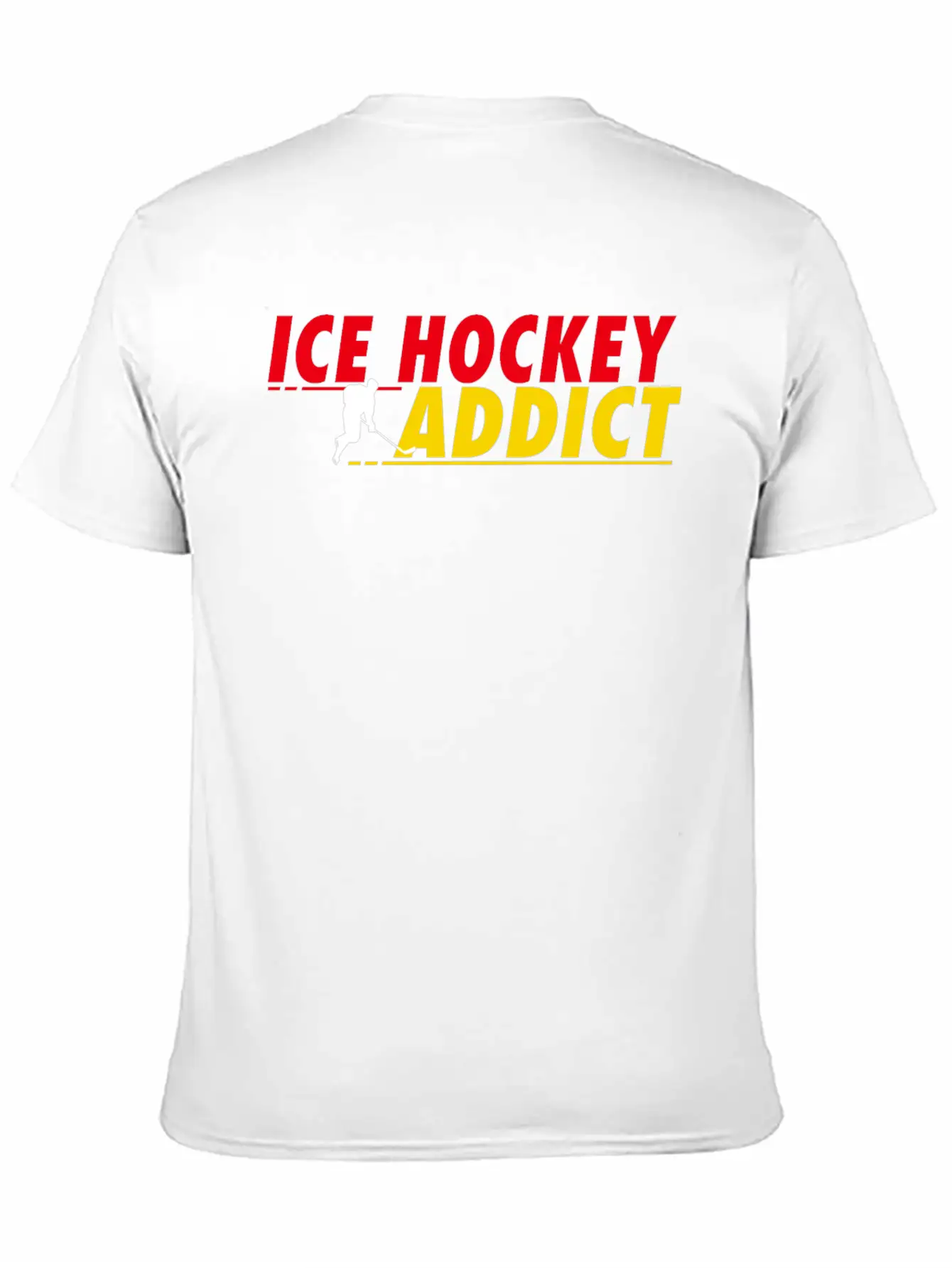 Ice Hockey Addict Essential Unisex Summer Tee – Soft Cotton Casual Fit