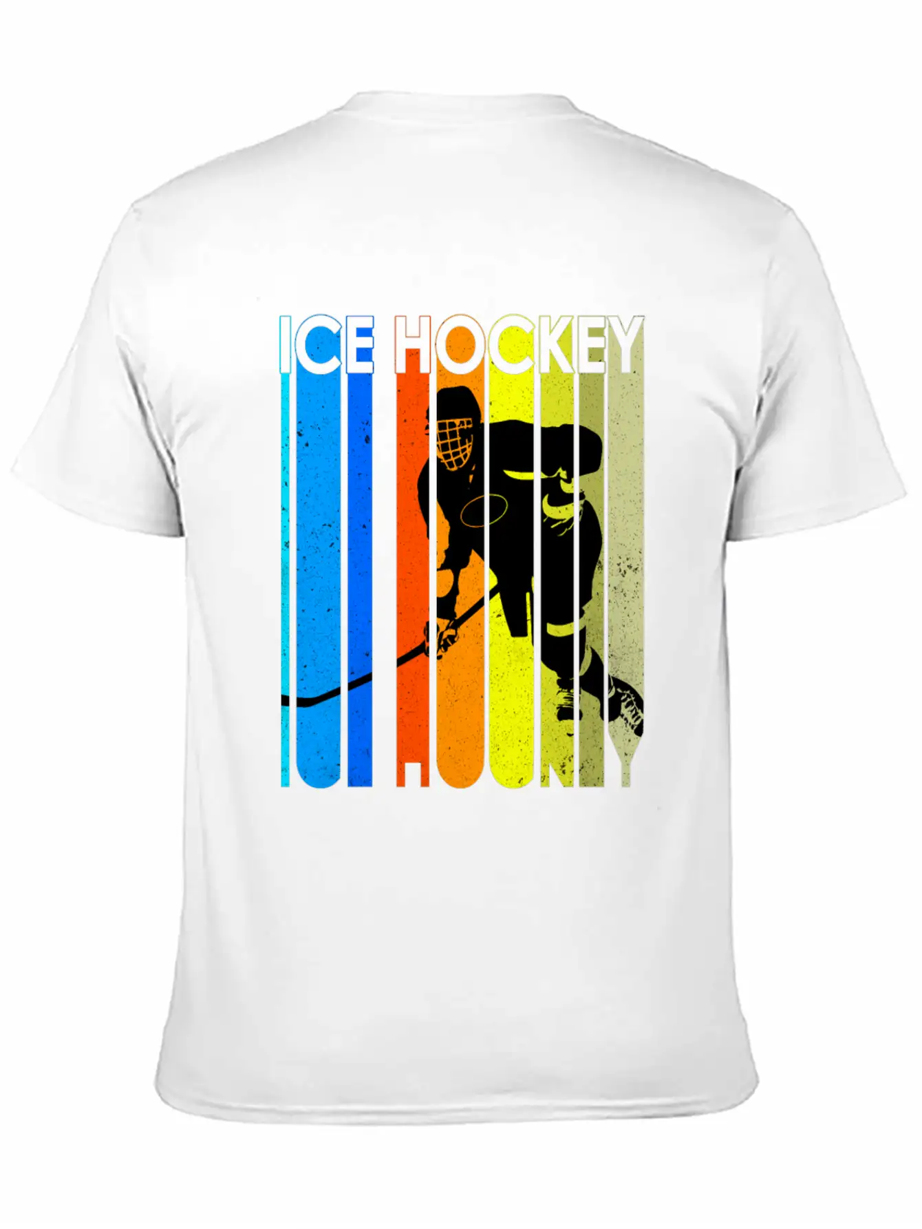 Ice Hockey Mask Puck Stick Field Goal Champion Stylish Everyday T-Shirt – Unisex Basic Cotton Tee
