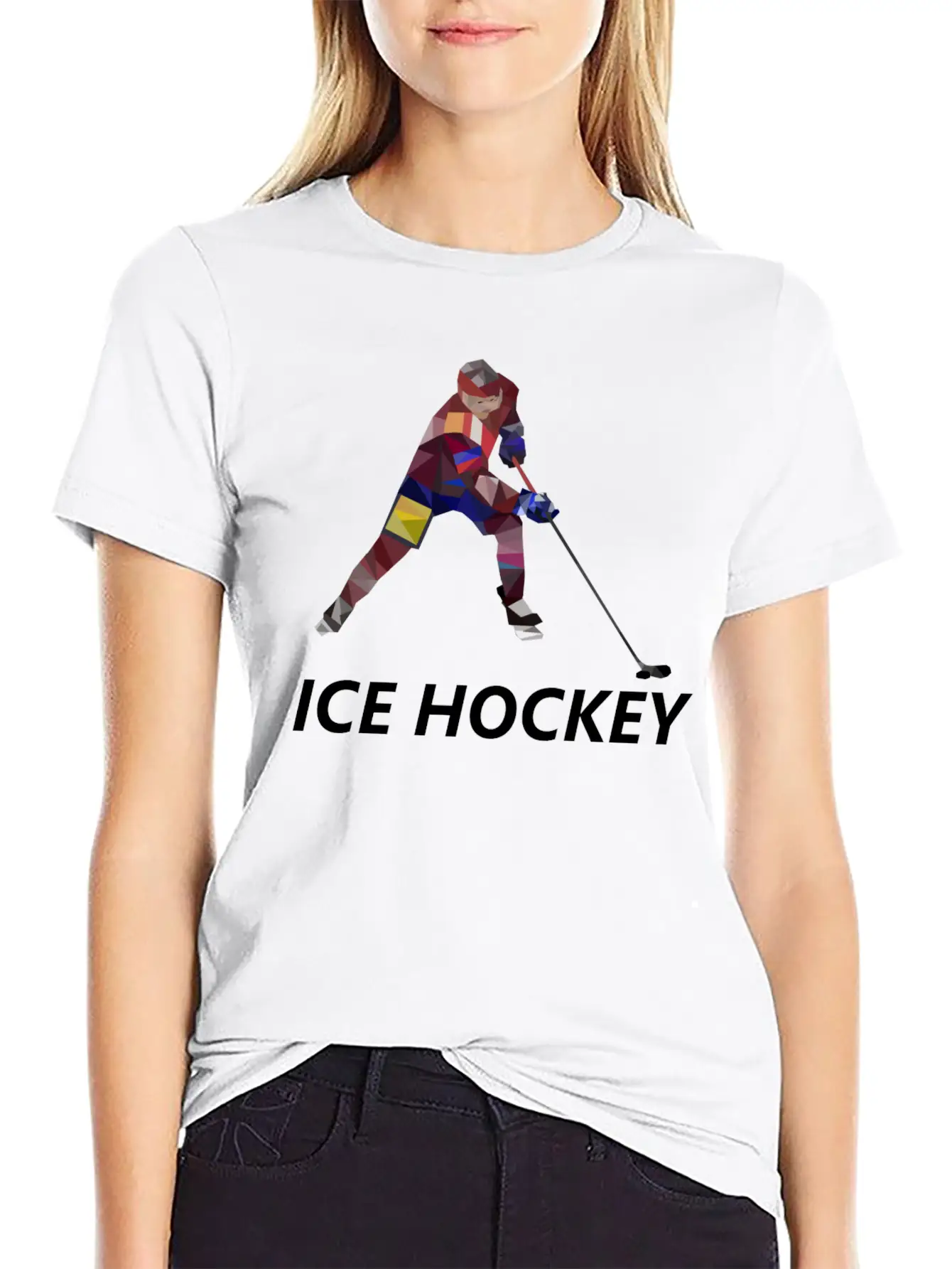 Ice Hockey Stylish Everyday T-Shirt – Unisex Basic Cotton Tee