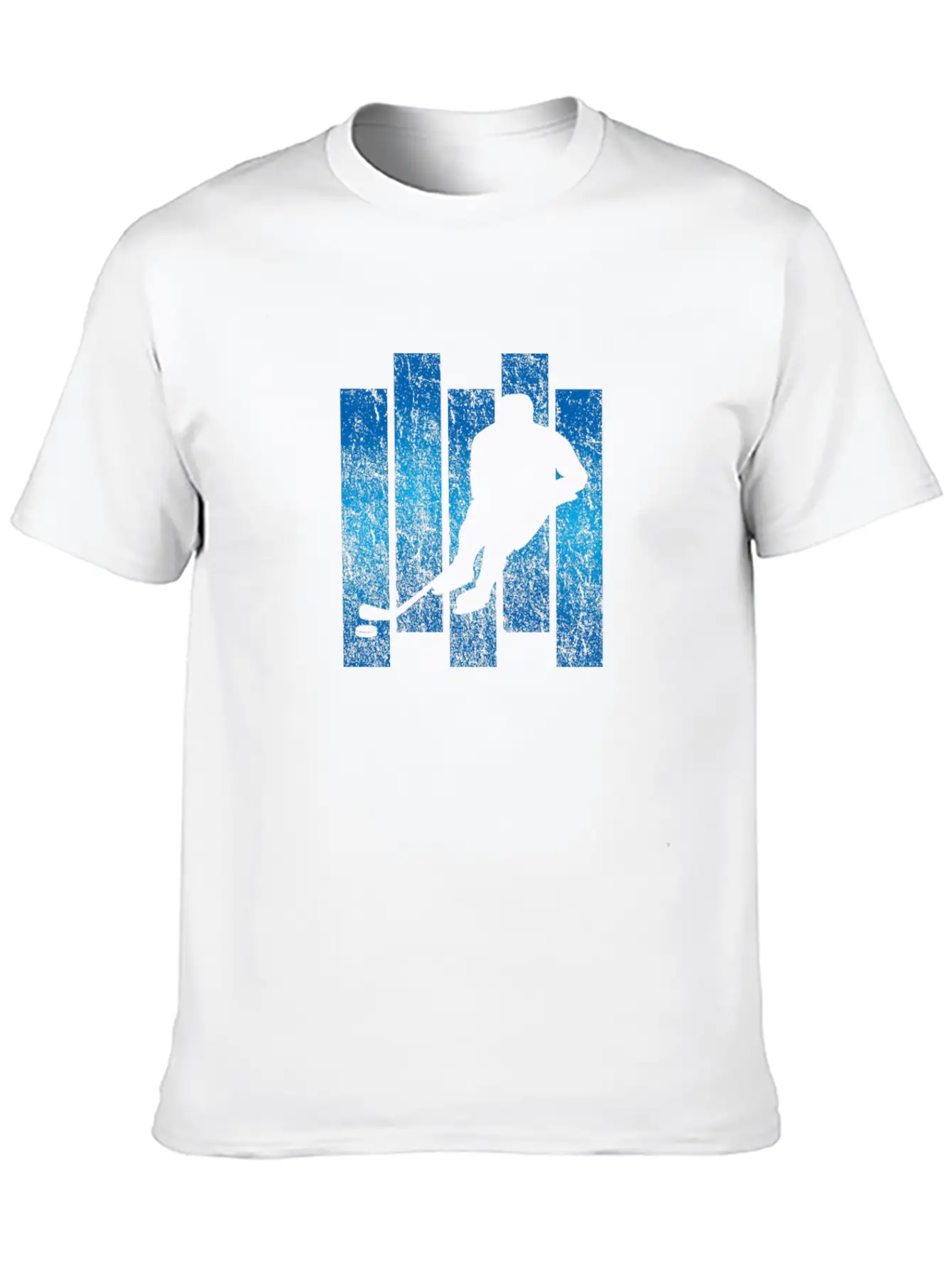 Ice Hockey Unisex Short Sleeve Soft Cotton T-Shirt – Casual Everyday Wear