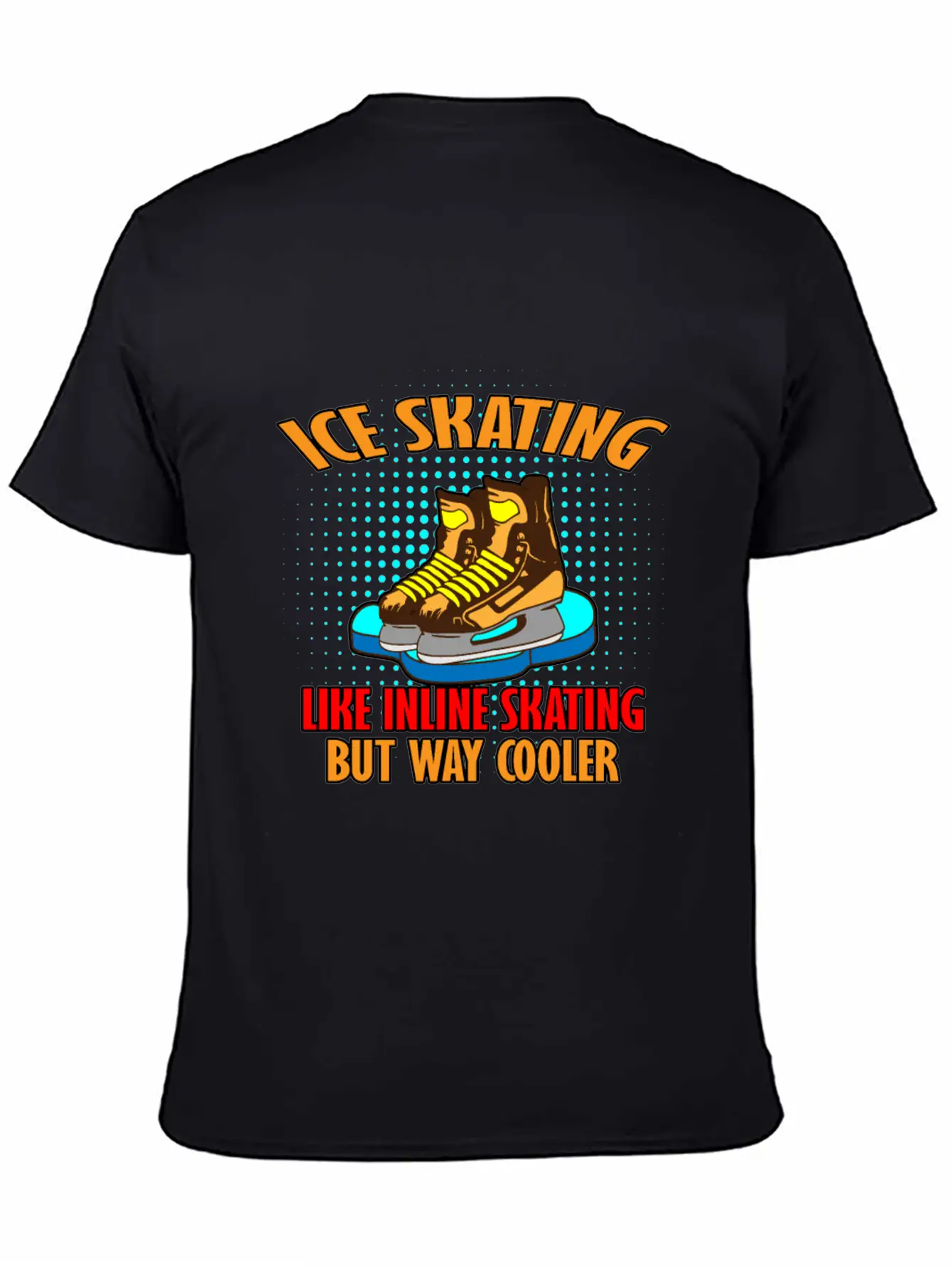 Ice Skating Stylish Everyday T-Shirt – Unisex Basic Cotton Tee