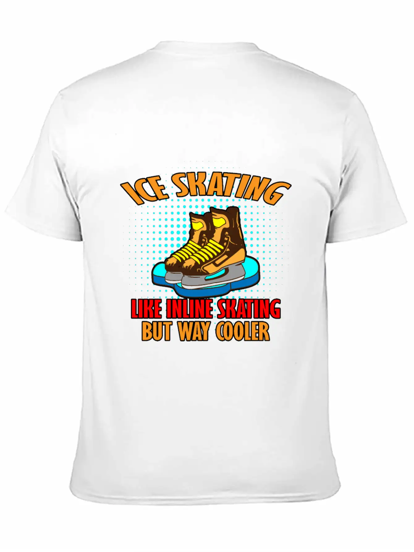 Ice Skating Stylish Everyday T-Shirt – Unisex Basic Cotton Tee