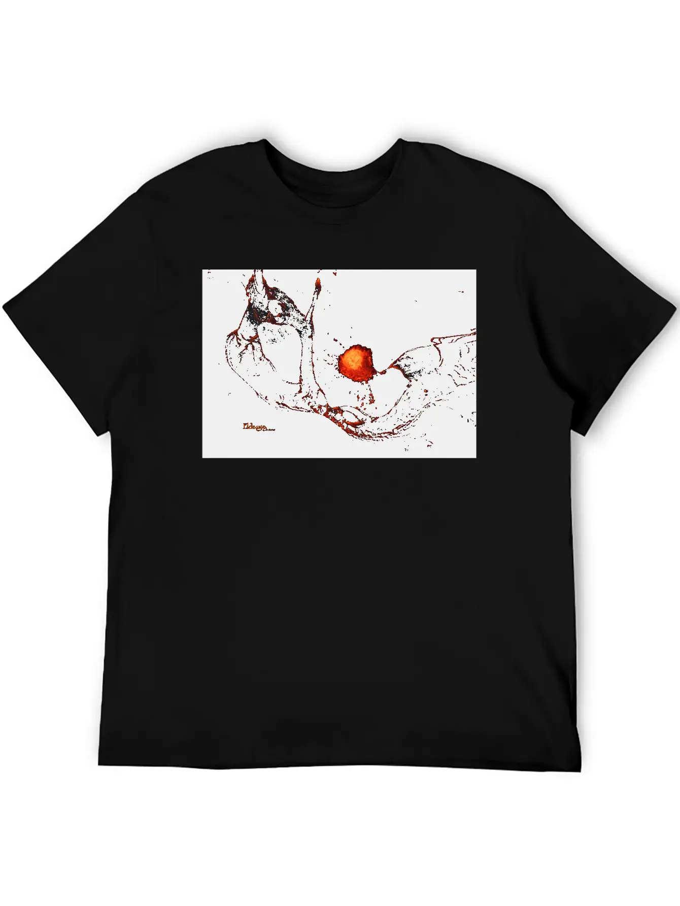 Icelandic Monsters: Eldauga Unisex Short Sleeve Soft Cotton T-Shirt – Casual Everyday Wear