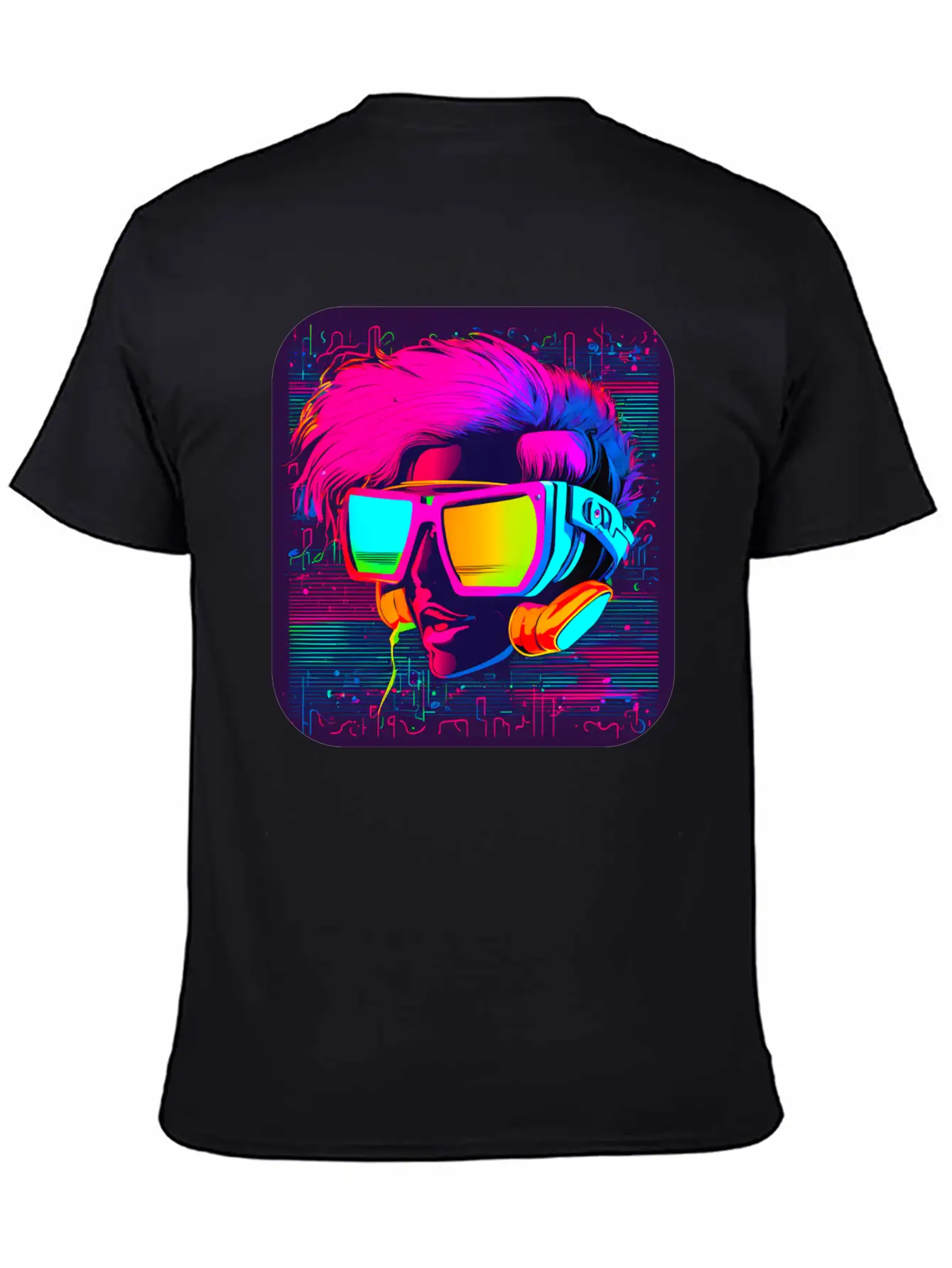 Iconic Pop Culture 80s Style Fashion Unisex Short Sleeve Soft Cotton T-Shirt – Casual Everyday Wear