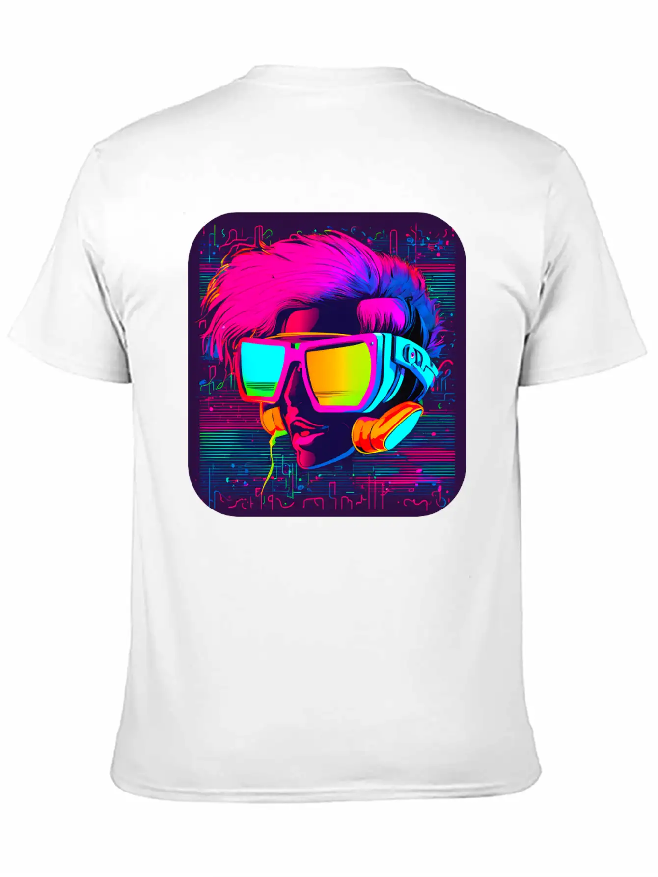 Iconic Pop Culture 80s Style Fashion Unisex Short Sleeve Soft Cotton T-Shirt – Casual Everyday Wear