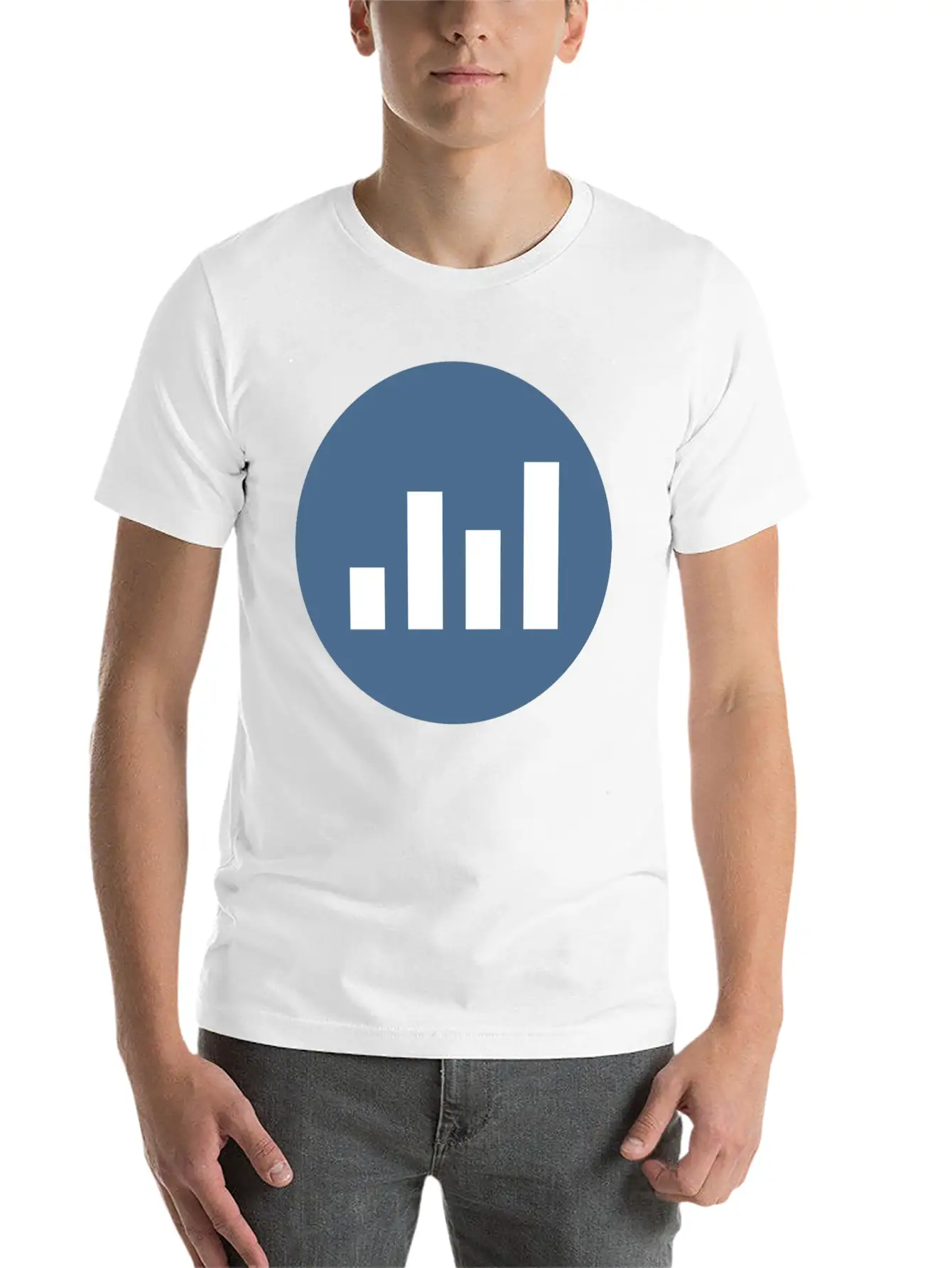 Iconomi ICN Stylish Everyday T-Shirt – Unisex Basic Cotton Tee