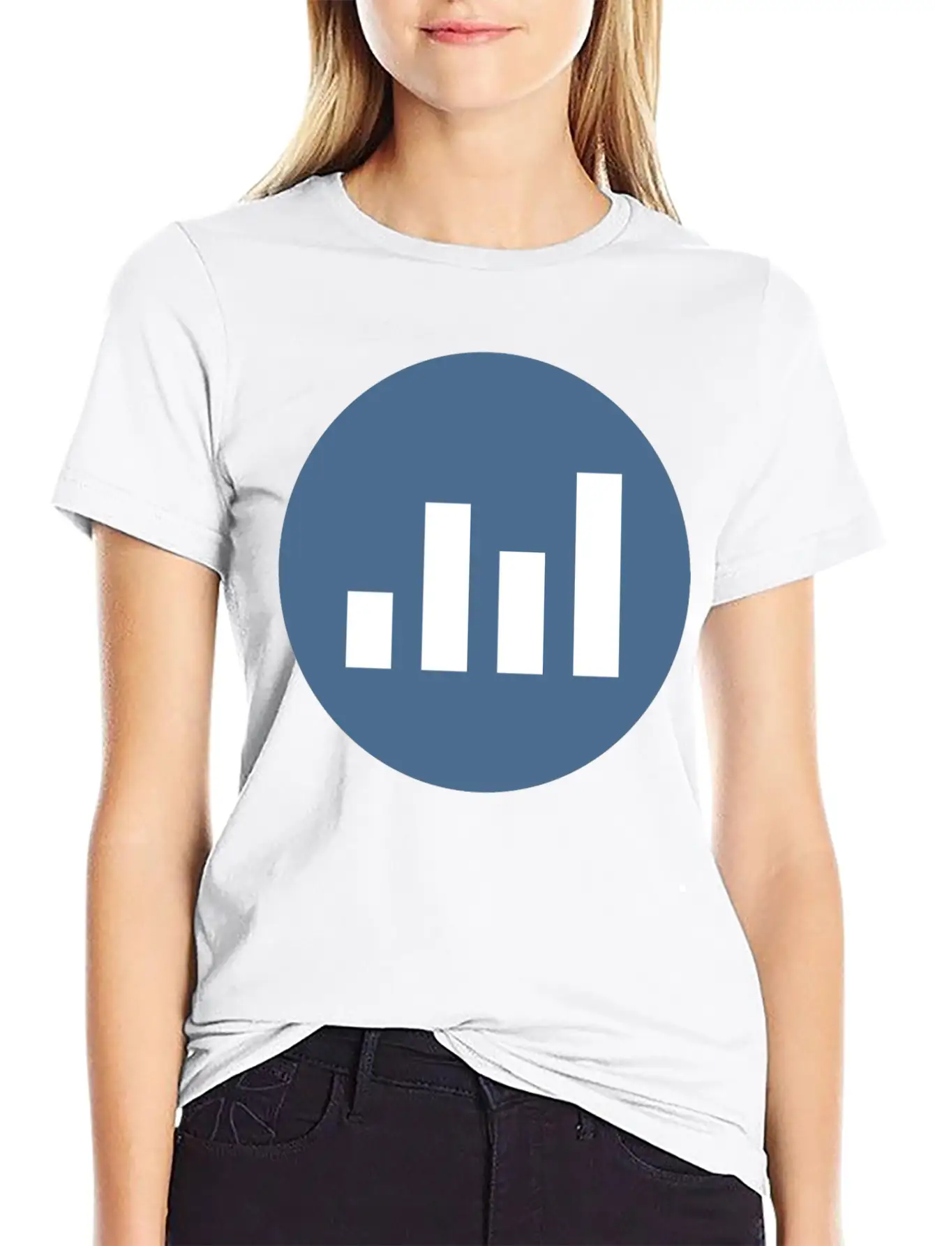 Iconomi ICN Stylish Everyday T-Shirt – Unisex Basic Cotton Tee